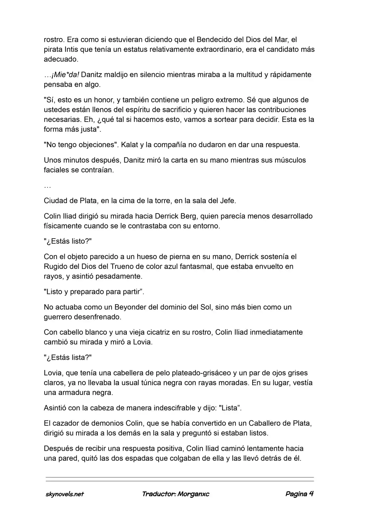 Lord Of The Mysteries (Novela) - Capítulo 1248 - Página 4 - LectorTMOo