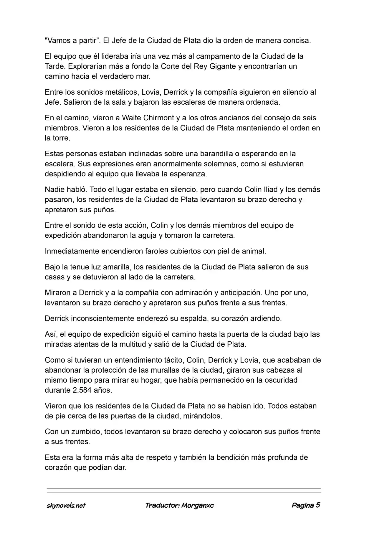 Lord Of The Mysteries (Novela) - Capítulo 1248 - Página 5 - LectorTMOo