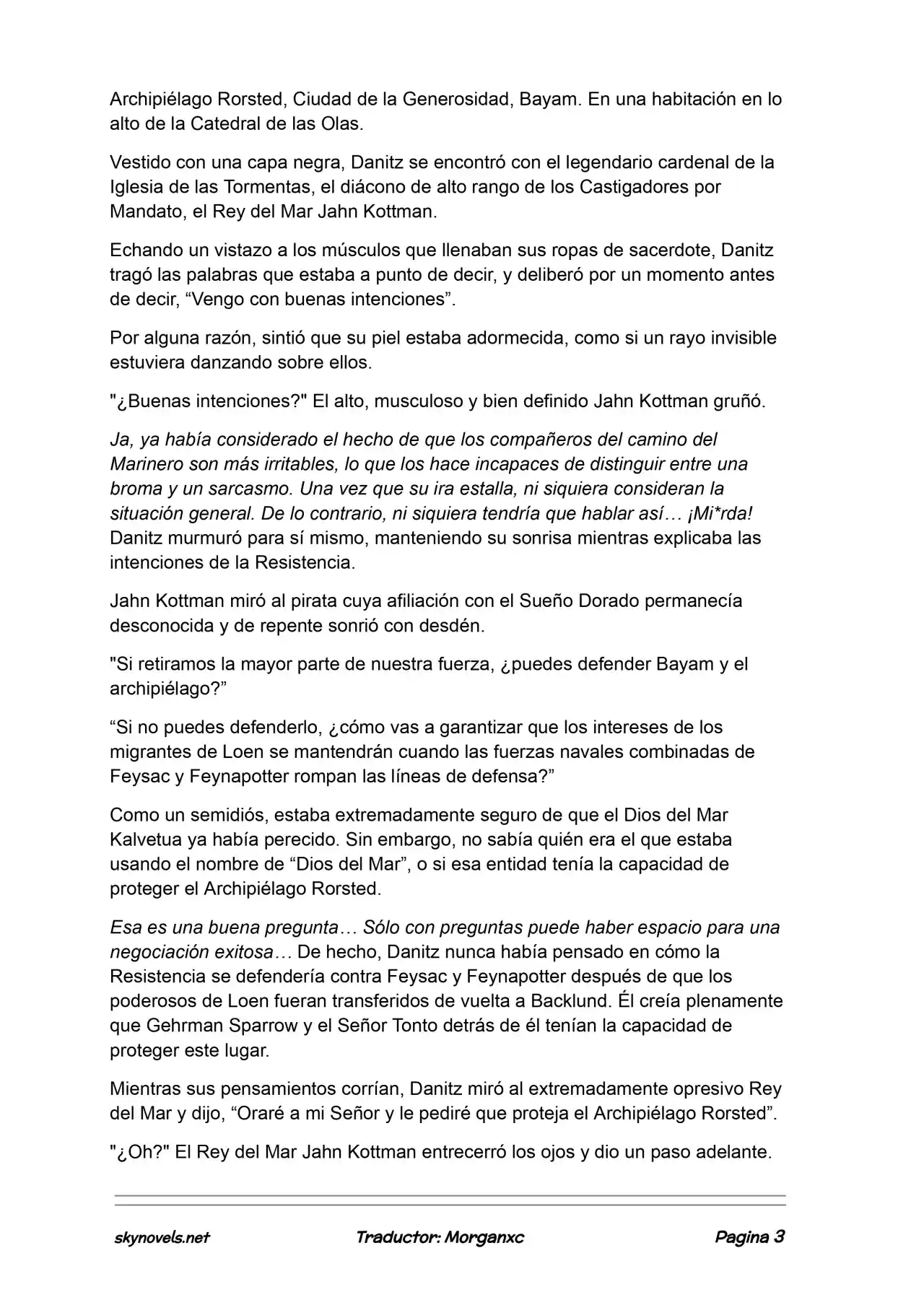 Lord Of The Mysteries (Novela) - Capítulo 1249 - Página 3 - LectorTMOo