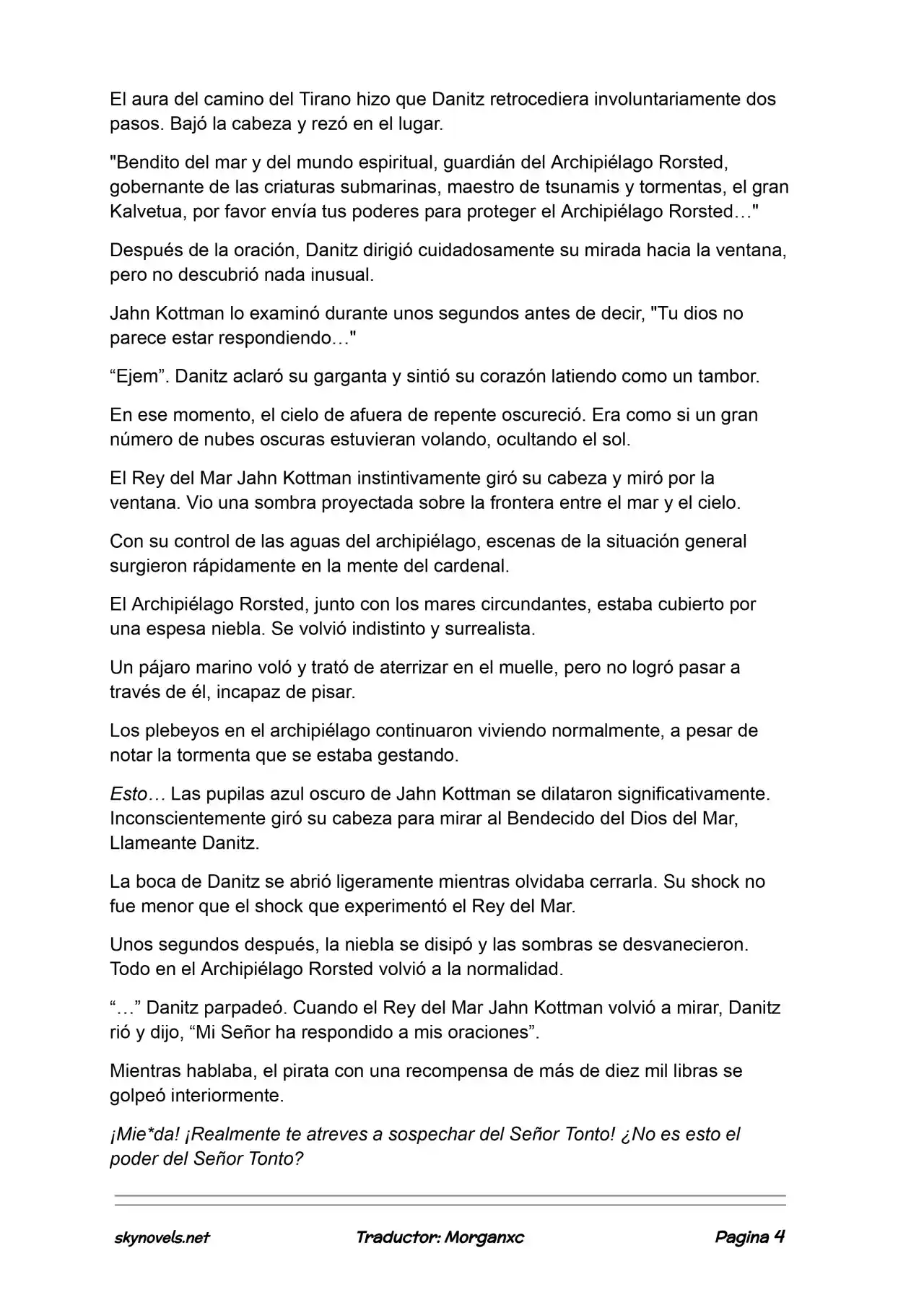 Lord Of The Mysteries (Novela) - Capítulo 1249 - Página 4 - LectorTMOo