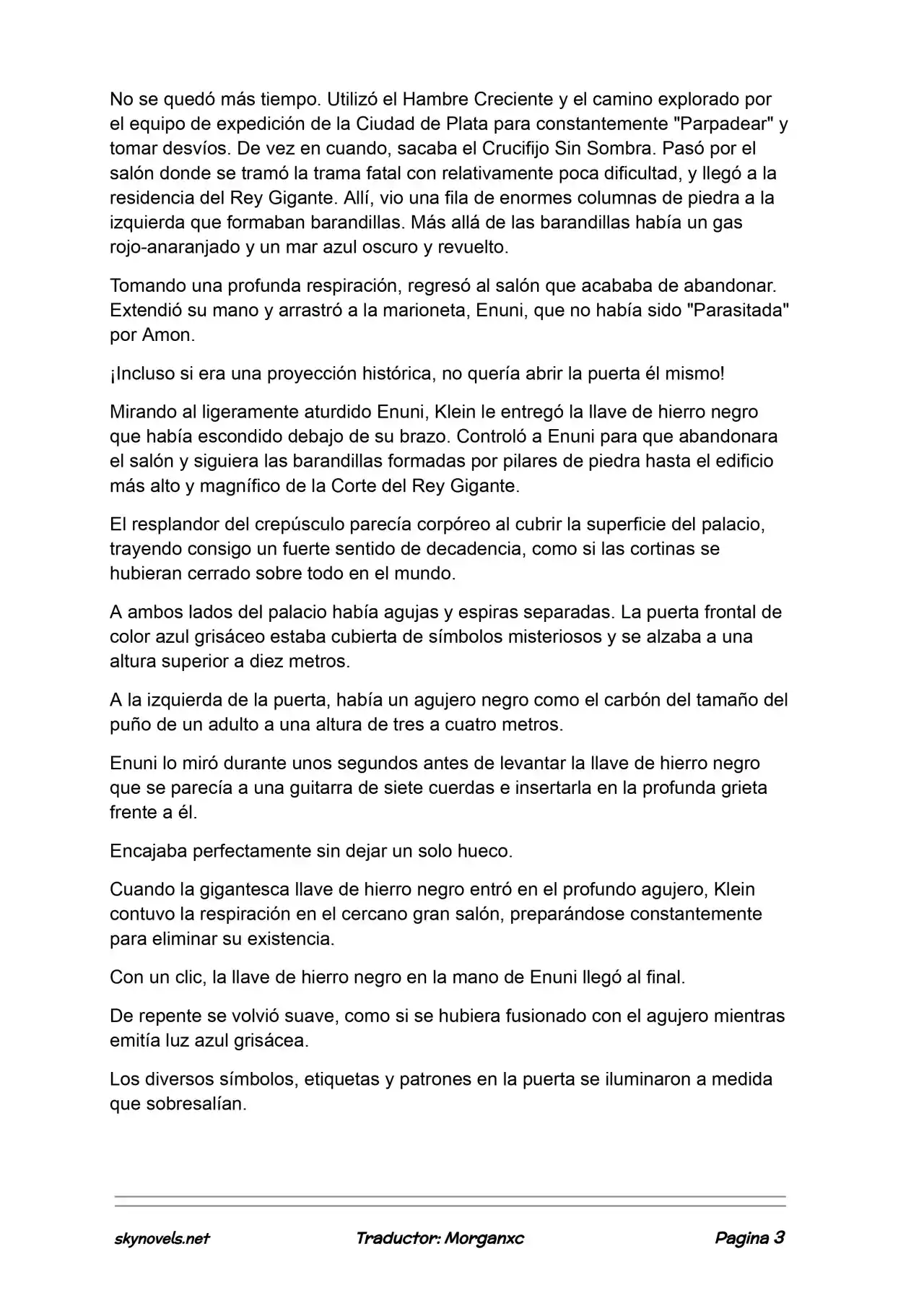 Lord Of The Mysteries (Novela) - Capítulo 1250 - Página 3 - LectorTMOo