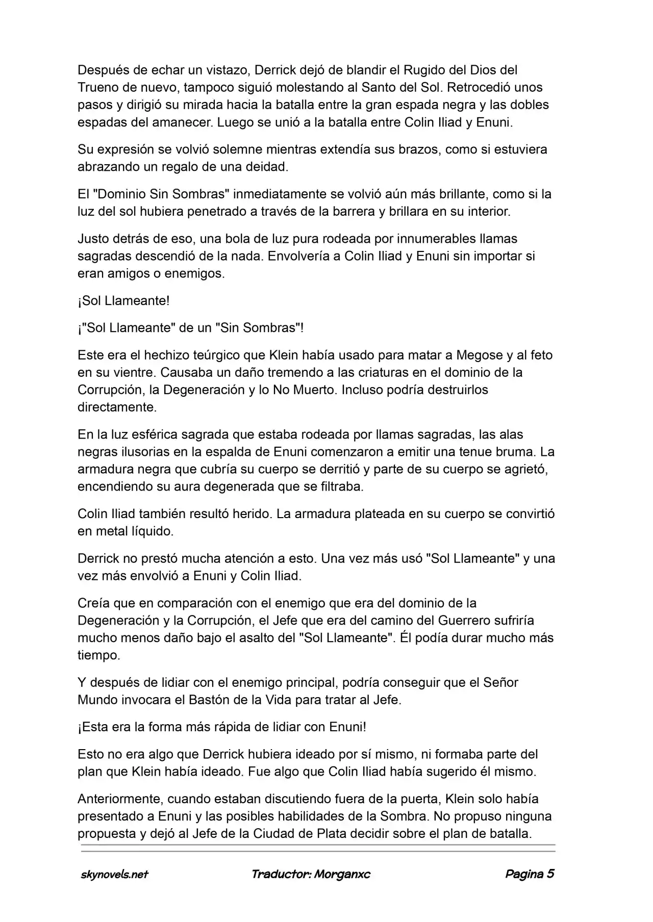 Lord Of The Mysteries (Novela) - Capítulo 1255 - Página 5 - LectorTMOo