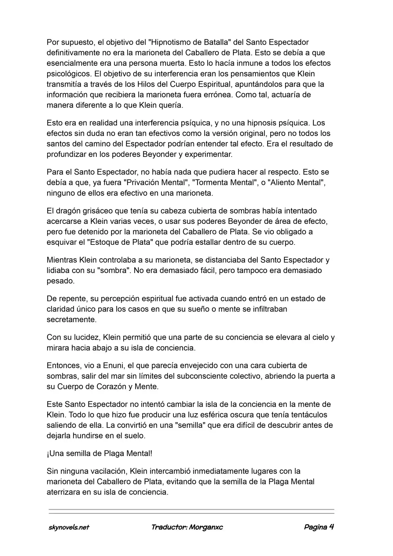 Lord Of The Mysteries (Novela) - Capítulo 1256 - Página 4 - LectorTMOo
