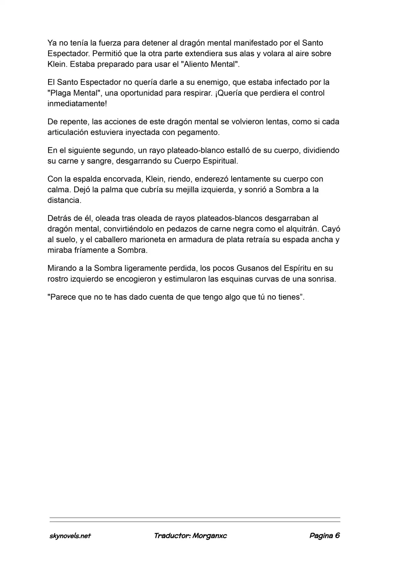 Lord Of The Mysteries (Novela) - Capítulo 1256 - Página 6 - LectorTMOo