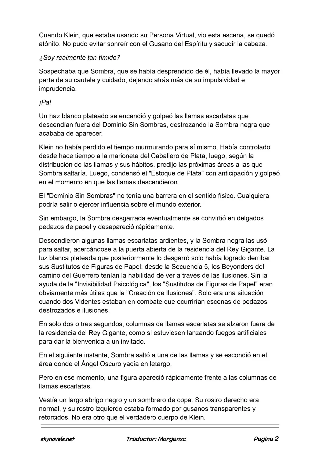 Lord Of The Mysteries (Novela) - Capítulo 1257 - Página 2 - LectorTMOo