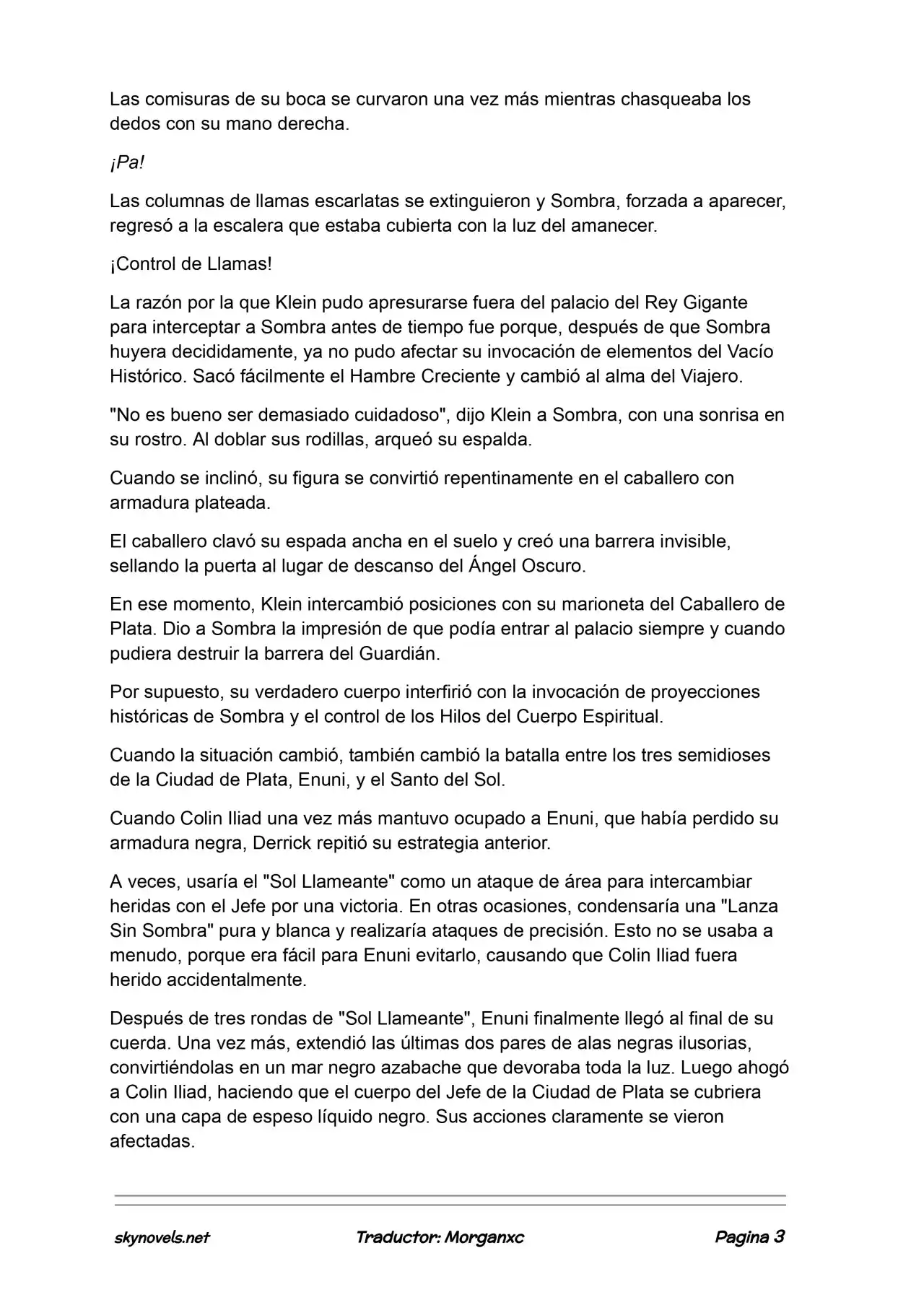 Lord Of The Mysteries (Novela) - Capítulo 1257 - Página 3 - LectorTMOo