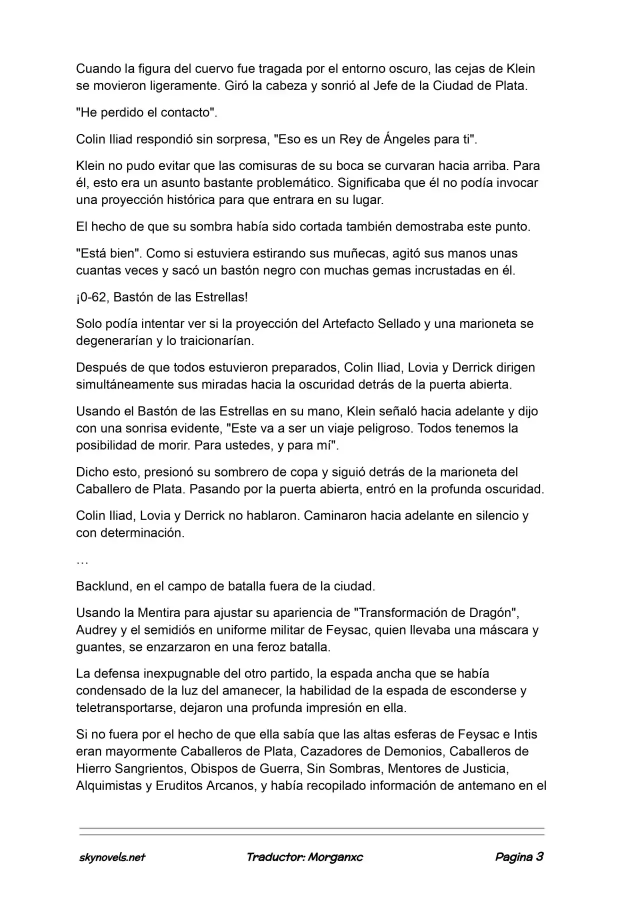Lord Of The Mysteries (Novela) - Capítulo 1258 - Página 3 - LectorTMOo