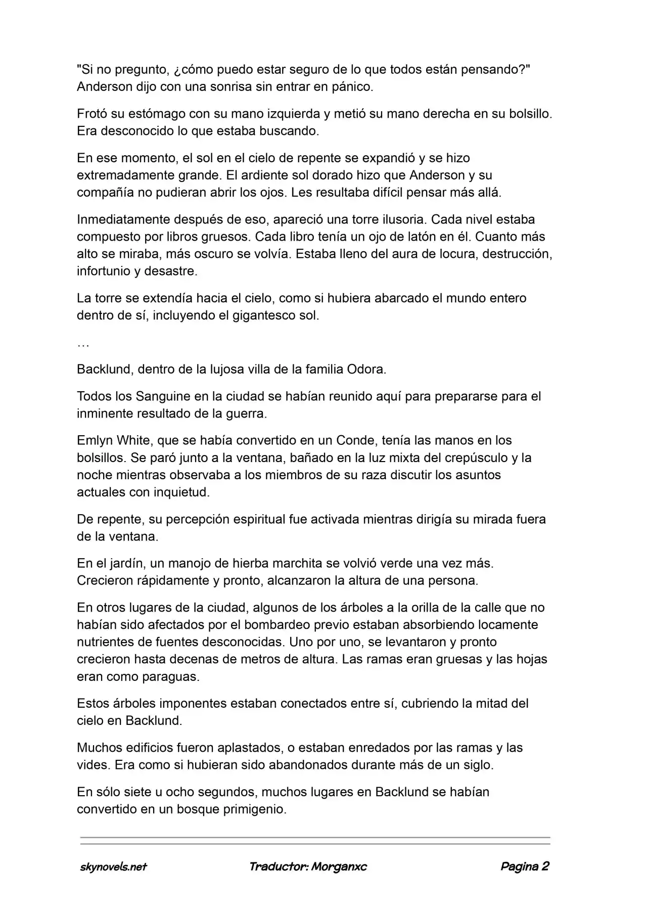 Lord Of The Mysteries (Novela) - Capítulo 1259 - Página 2 - LectorTMOo