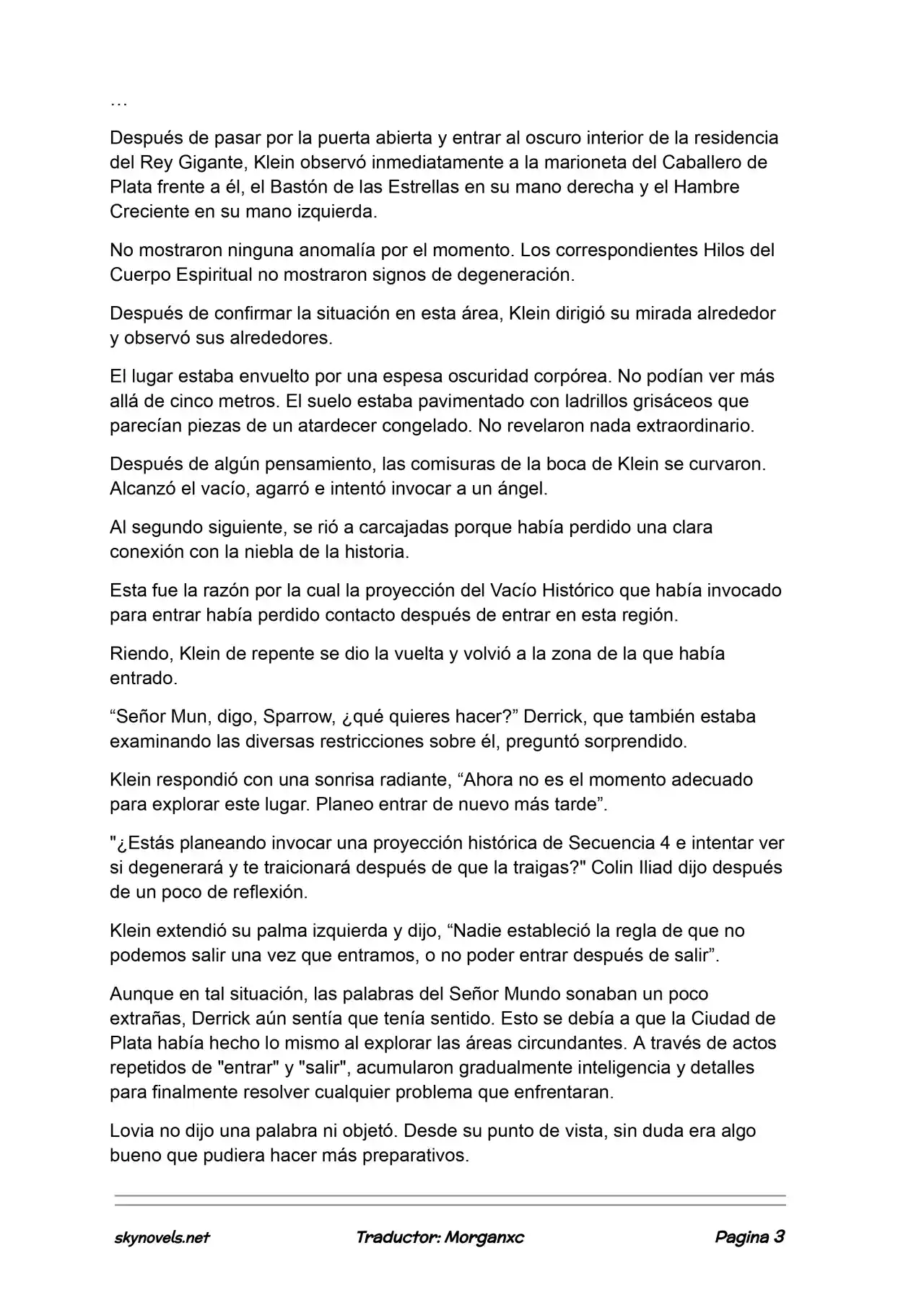 Lord Of The Mysteries (Novela) - Capítulo 1259 - Página 3 - LectorTMOo