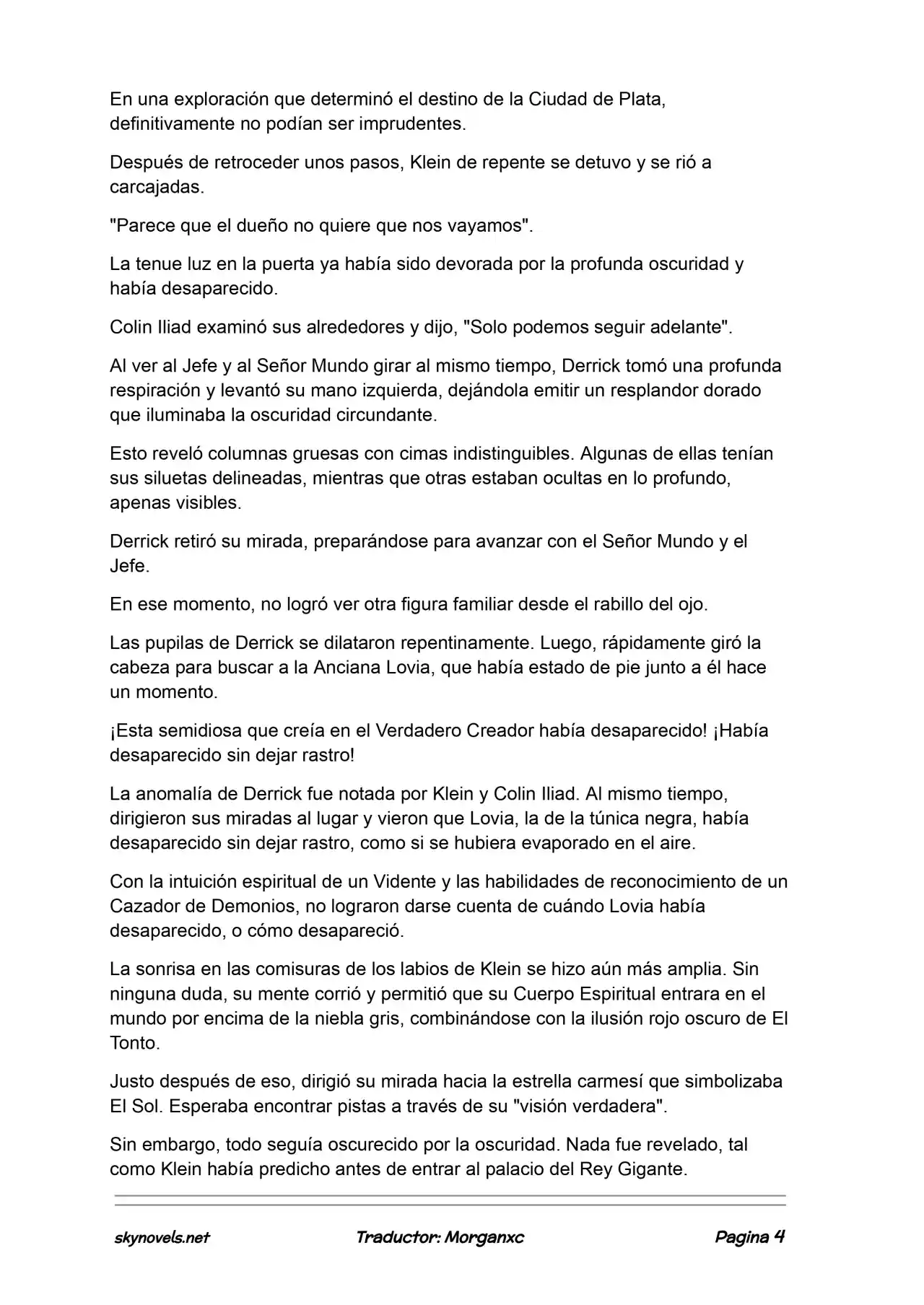 Lord Of The Mysteries (Novela) - Capítulo 1259 - Página 4 - LectorTMOo