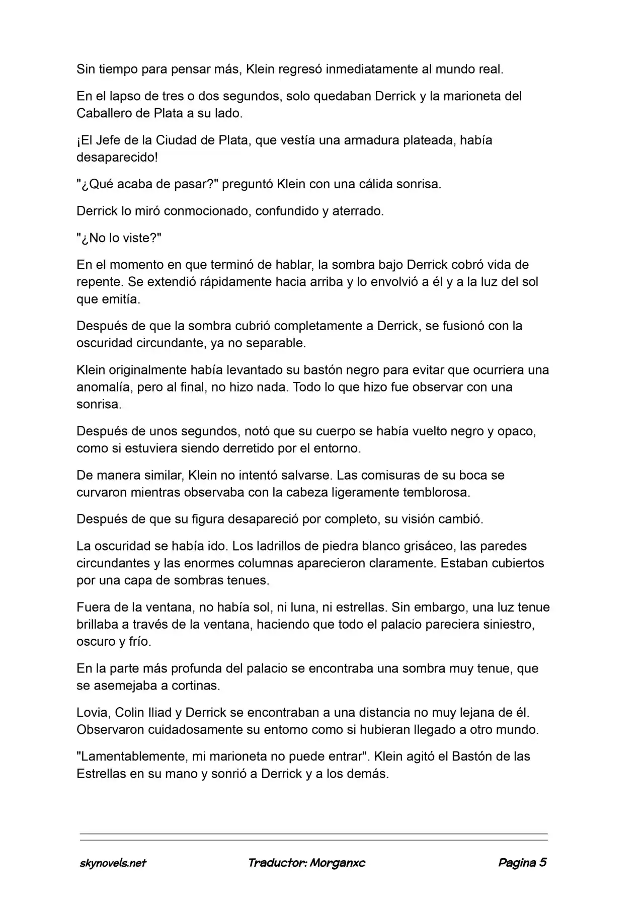 Lord Of The Mysteries (Novela) - Capítulo 1259 - Página 5 - LectorTMOo