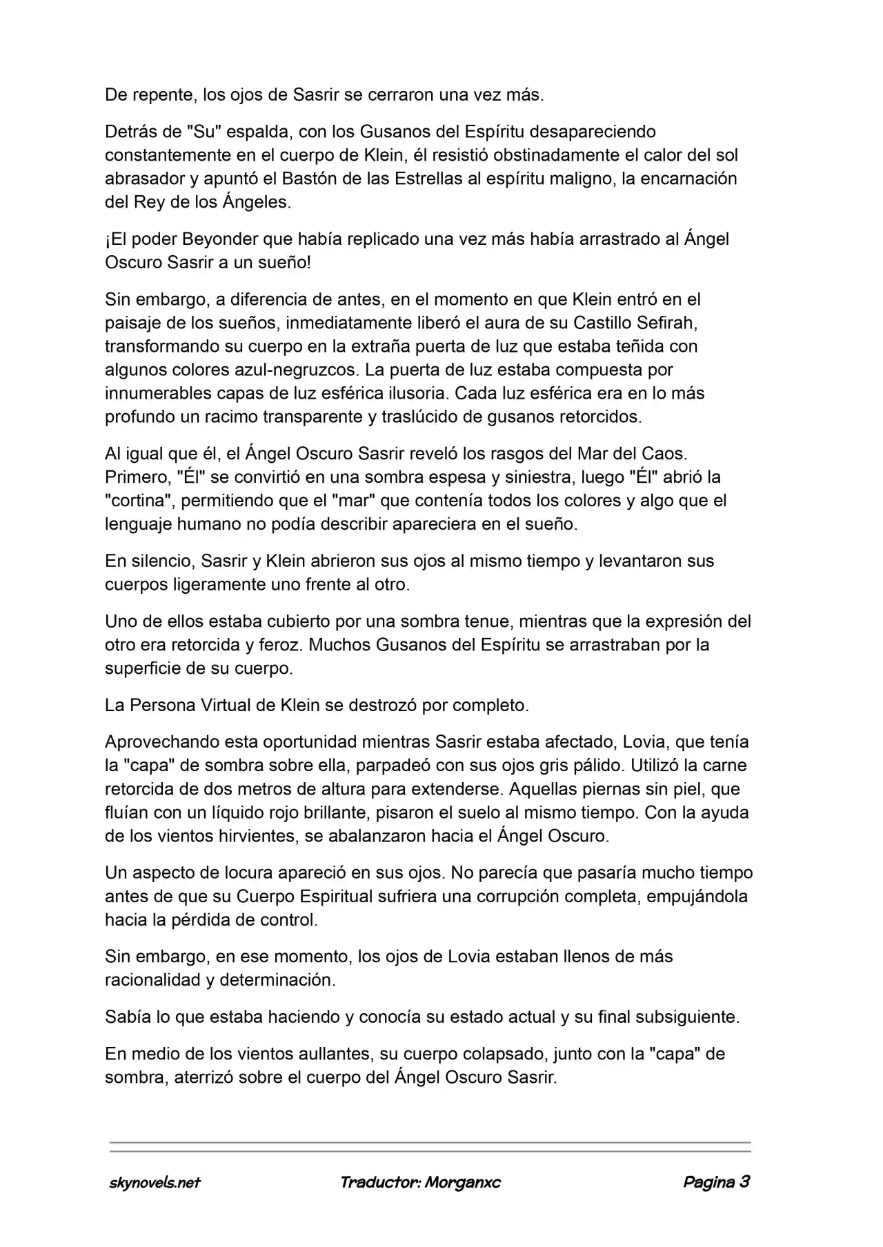 Lord Of The Mysteries (Novela) - Capítulo 1263 - Página 3 - LectorTMOo