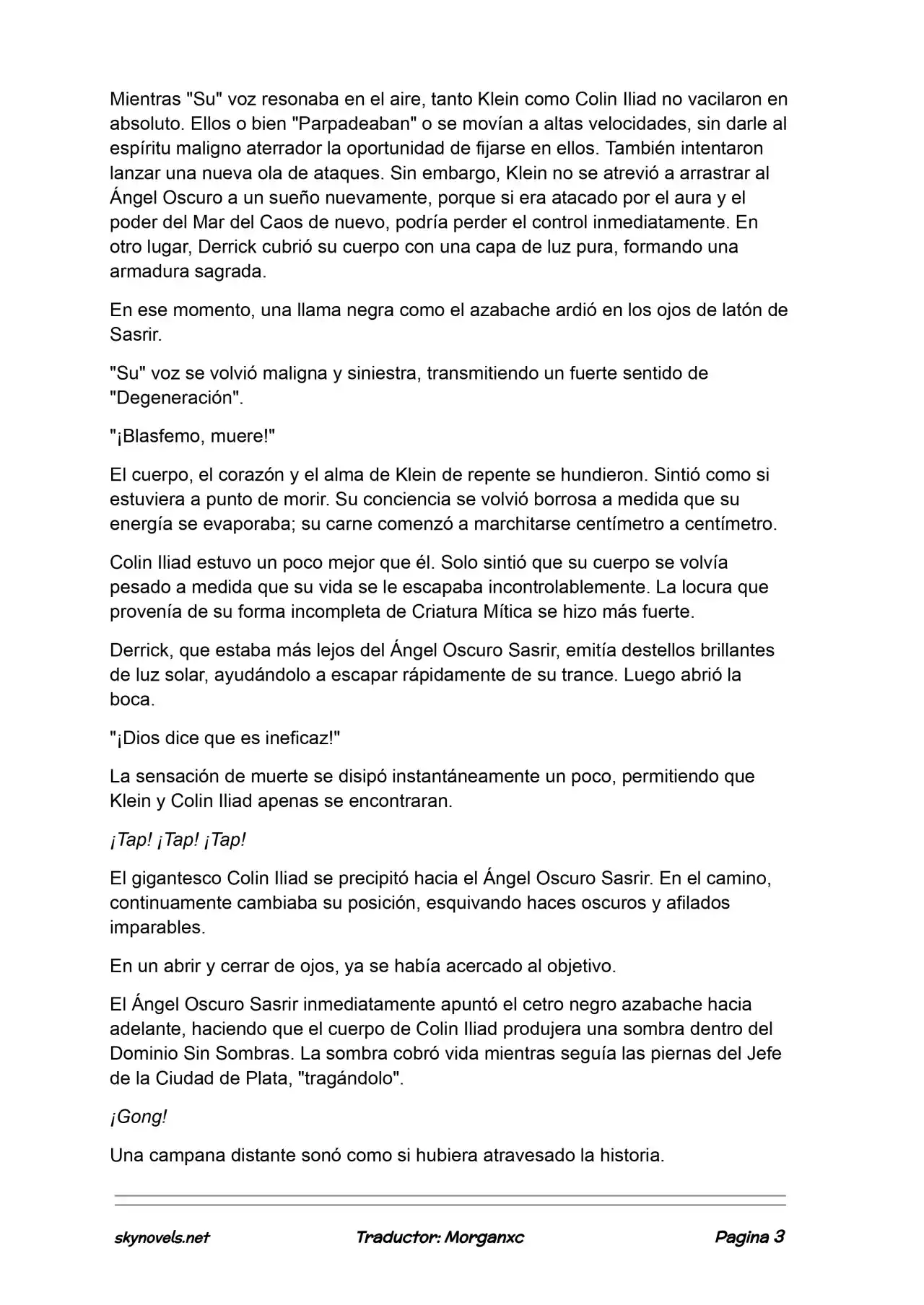 Lord Of The Mysteries (Novela) - Capítulo 1264 - Página 3 - LectorTMOo
