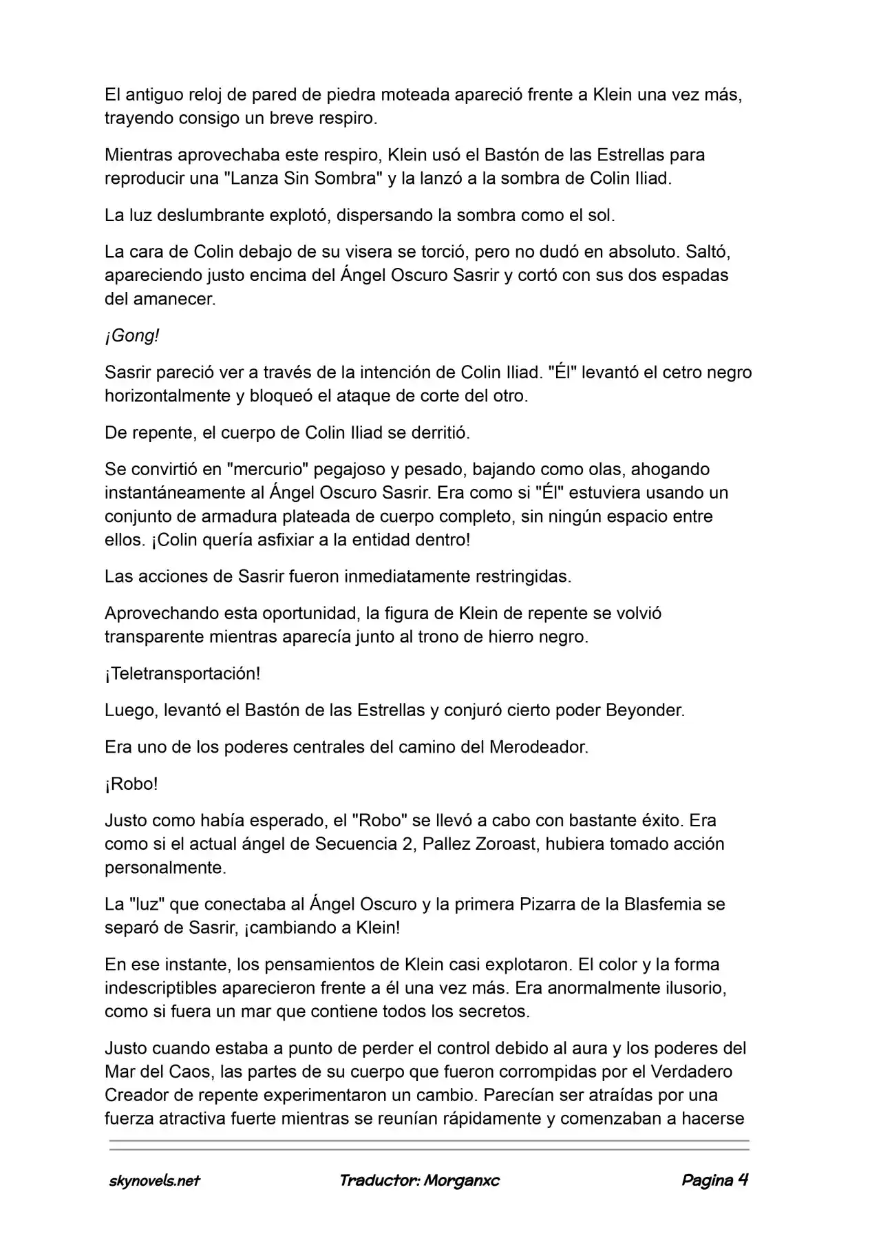 Lord Of The Mysteries (Novela) - Capítulo 1264 - Página 4 - LectorTMOo