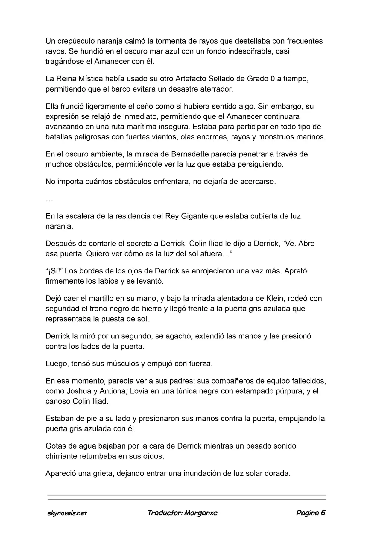 Lord Of The Mysteries (Novela) - Capítulo 1266 - Página 6 - LectorTMOo