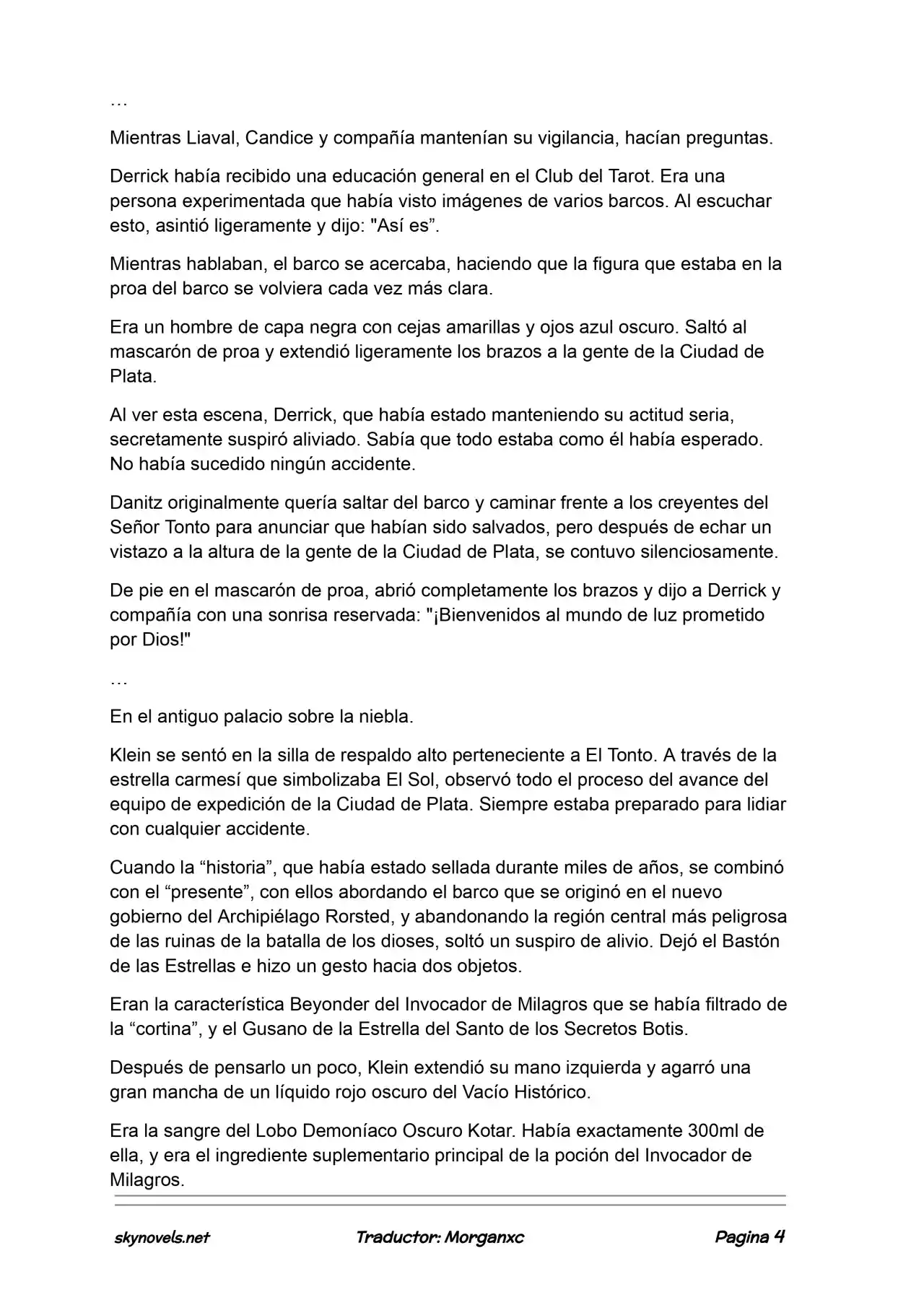 Lord Of The Mysteries (Novela) - Capítulo 1267 - Página 4 - LectorTMOo