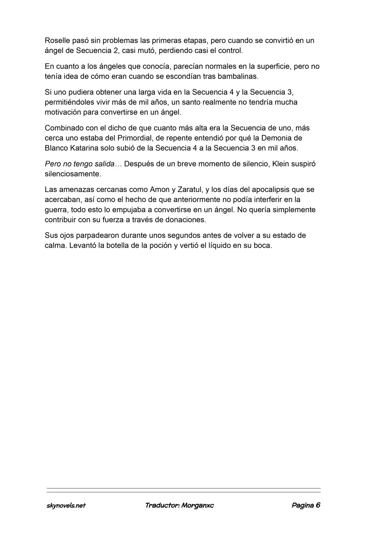 Lord Of The Mysteries (Novela) - Capítulo 1267 - Página 6 - LectorTMOo