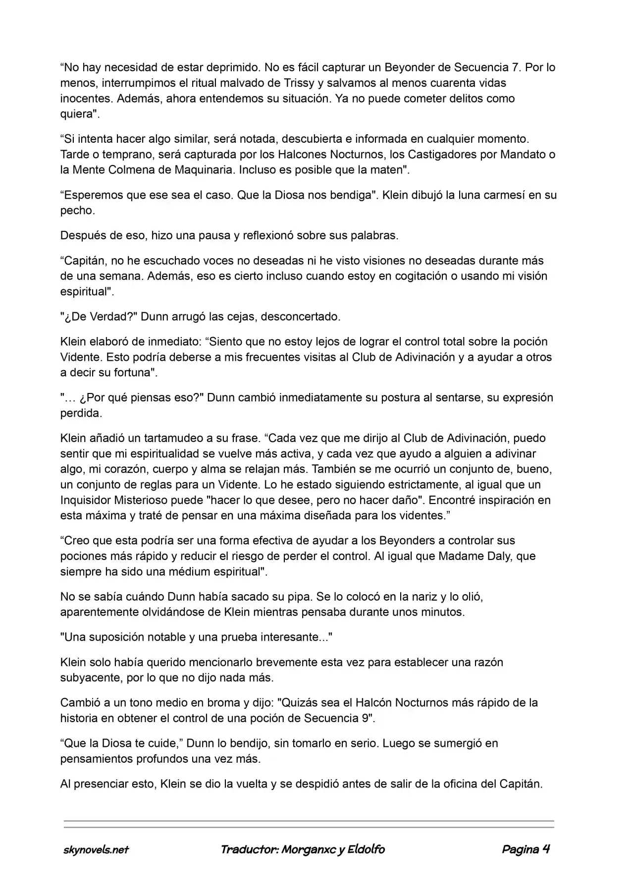 Lord Of The Mysteries (Novela) - Capítulo 127 - Página 4 - LectorTMOo