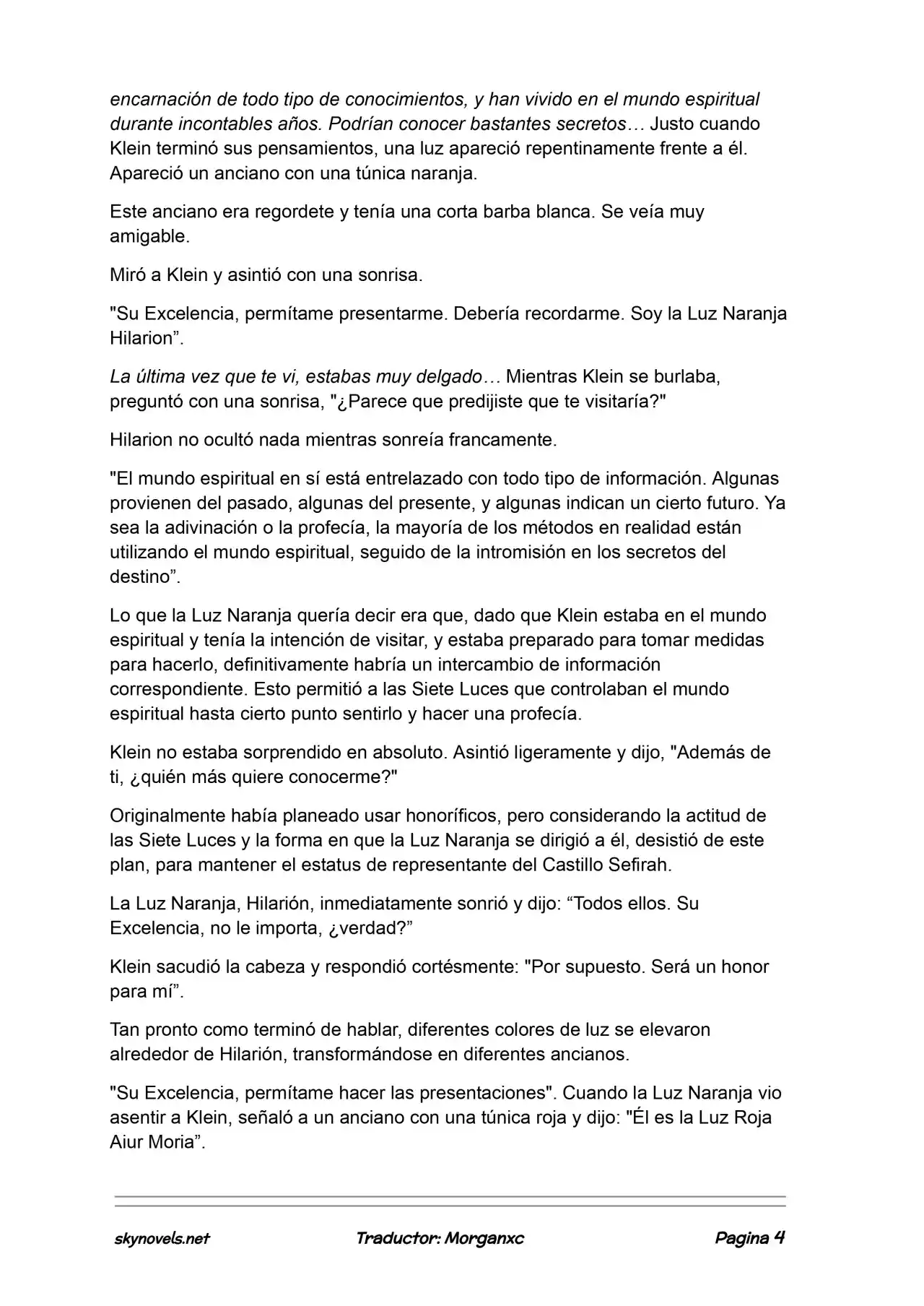 Lord Of The Mysteries (Novela) - Capítulo 1270 - Página 4 - LectorTMOo