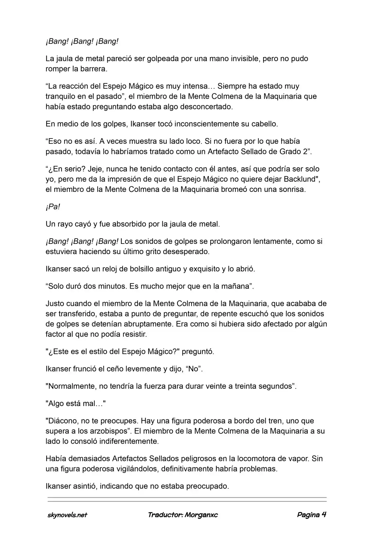 Lord Of The Mysteries (Novela) - Capítulo 1273 - Página 4 - LectorTMOo