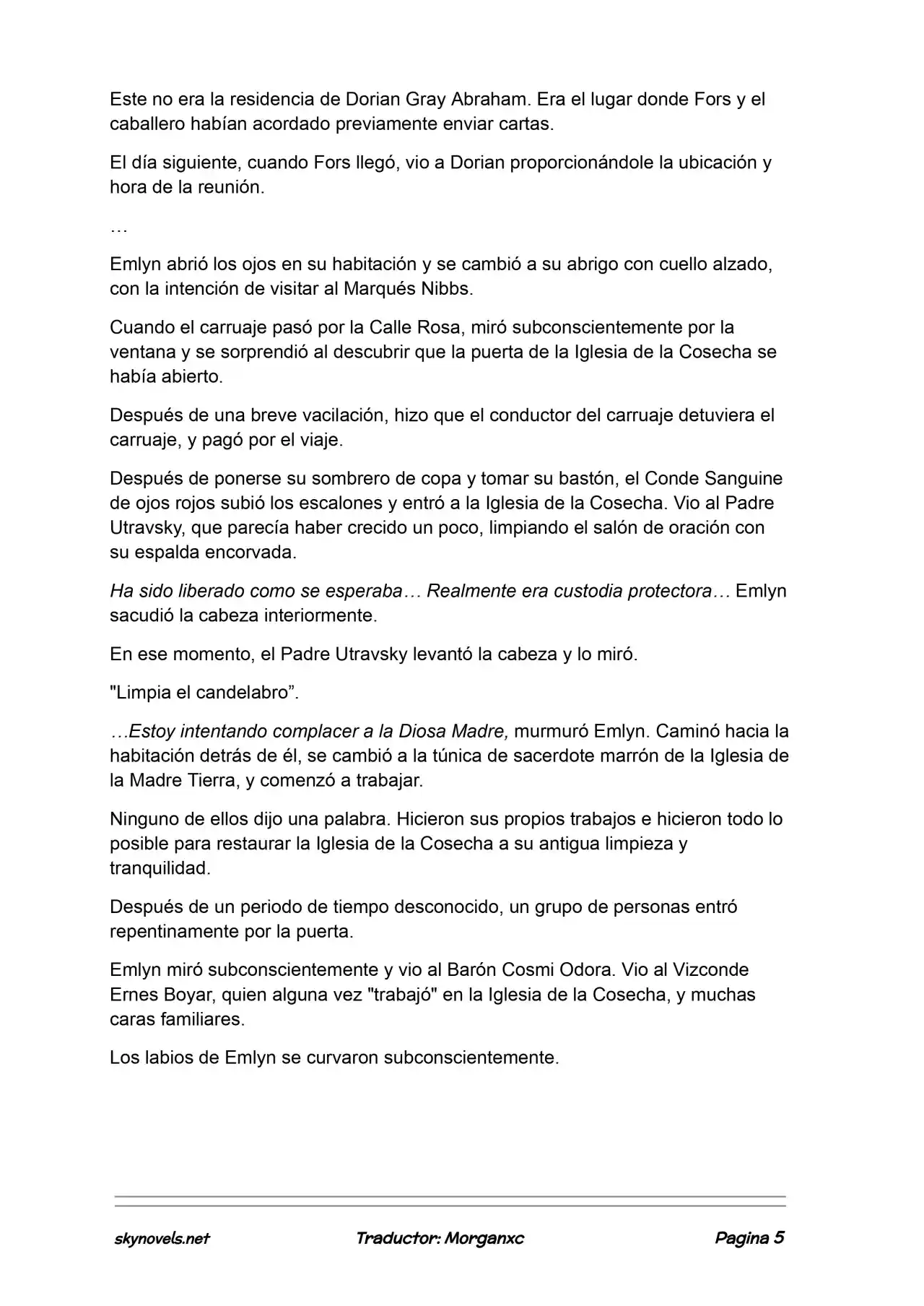 Lord Of The Mysteries (Novela) - Capítulo 1279 - Página 5 - LectorTMOo