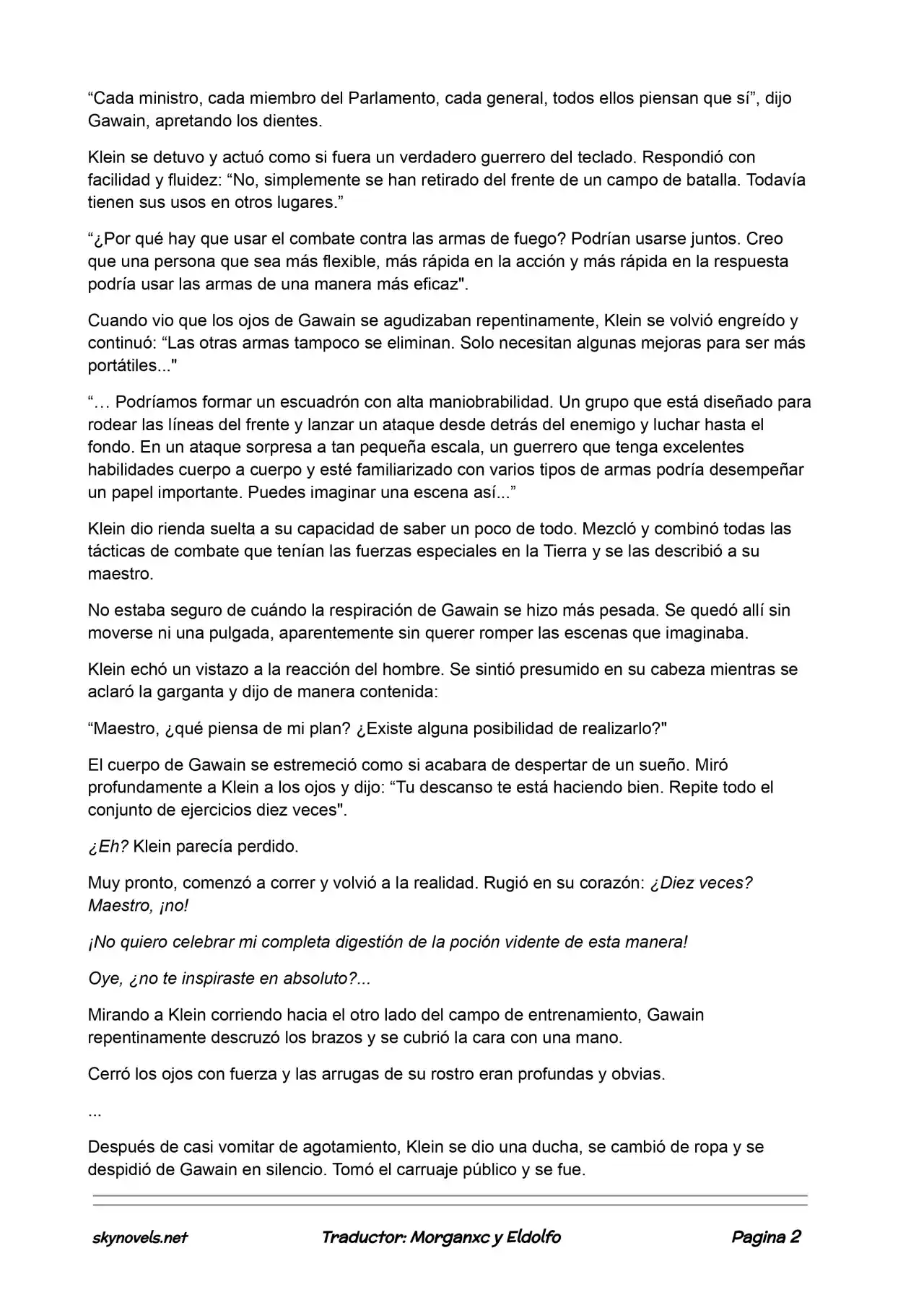 Lord Of The Mysteries (Novela) - Capítulo 128 - Página 2 - LectorTMOo