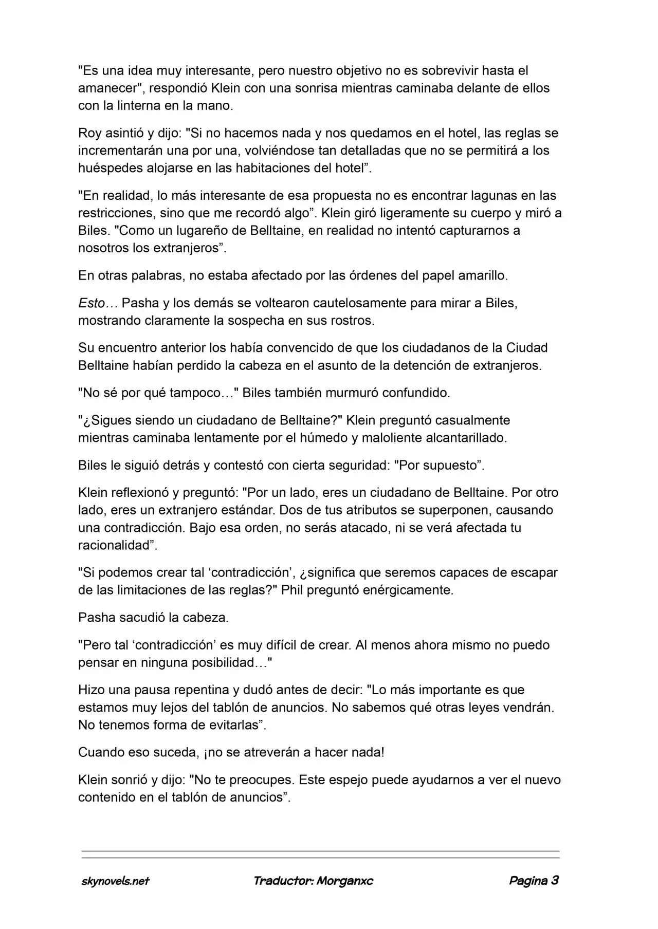 Lord Of The Mysteries (Novela) - Capítulo 1284 - Página 3 - LectorTMOo