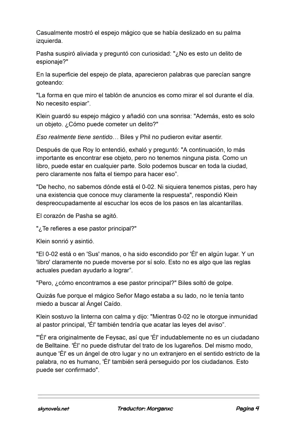 Lord Of The Mysteries (Novela) - Capítulo 1284 - Página 4 - LectorTMOo