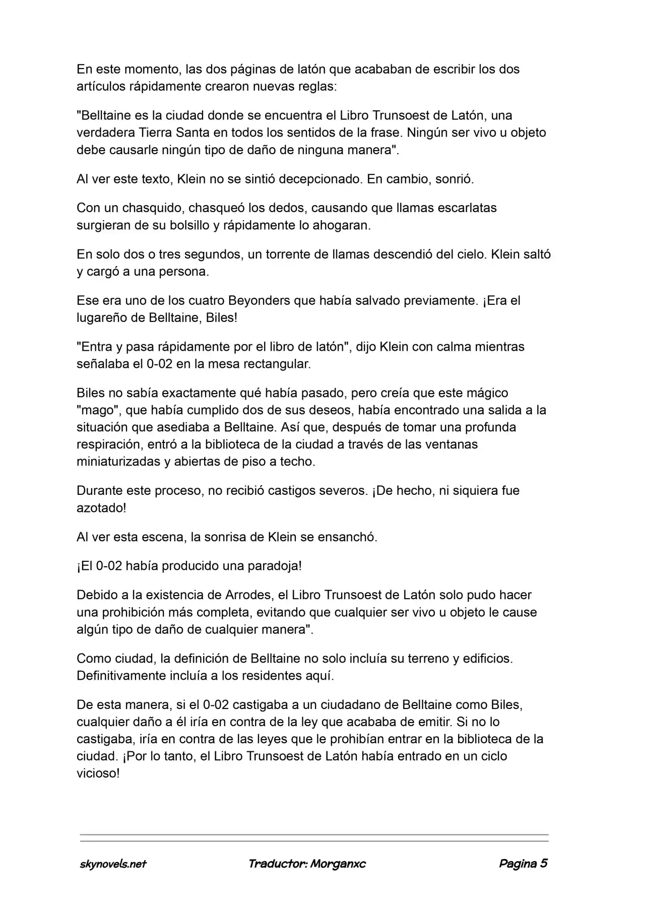 Lord Of The Mysteries (Novela) - Capítulo 1287 - Página 5 - LectorTMOo