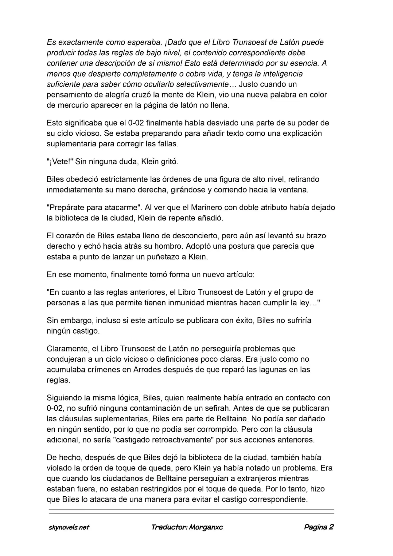 Lord Of The Mysteries (Novela) - Capítulo 1288 - Página 2 - LectorTMOo