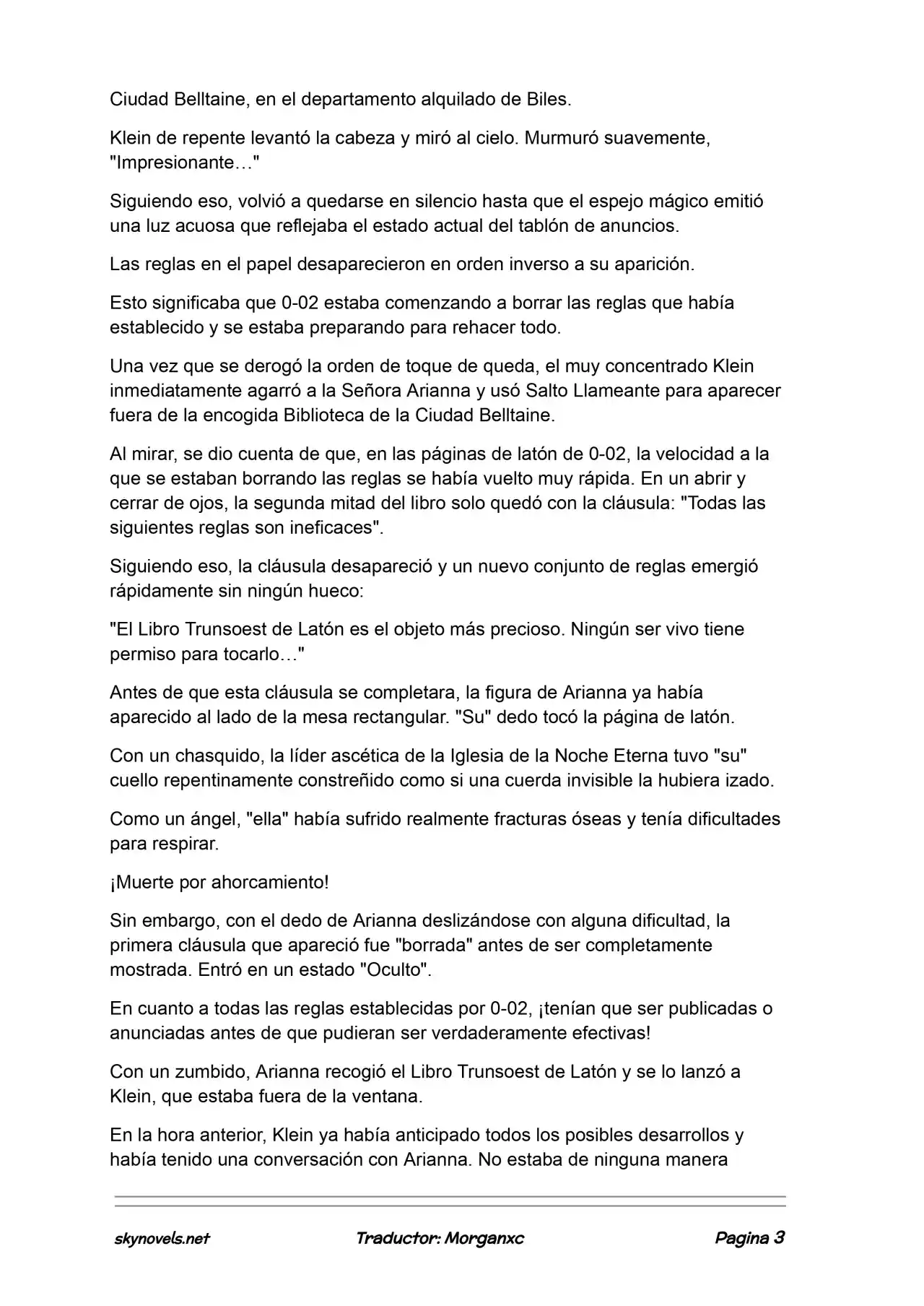 Lord Of The Mysteries (Novela) - Capítulo 1289 - Página 3 - LectorTMOo