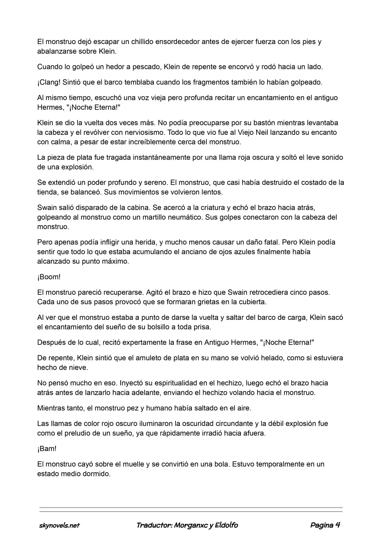 Lord Of The Mysteries (Novela) - Capítulo 129 - Página 4 - LectorTMOo