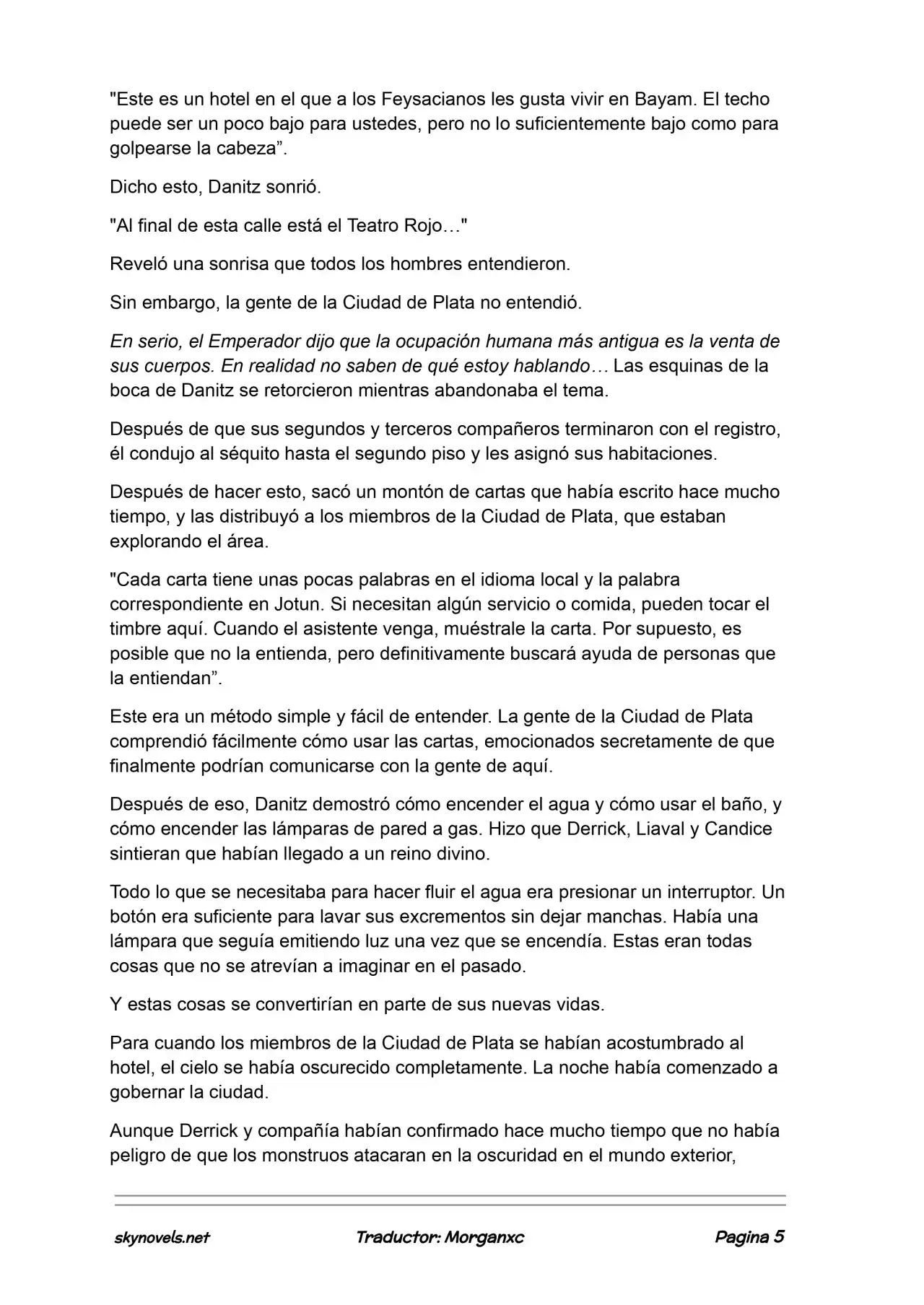 Lord Of The Mysteries (Novela) - Capítulo 1292 - Página 5 - LectorTMOo