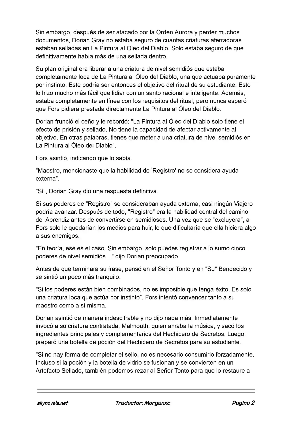 Lord Of The Mysteries (Novela) - Capítulo 1293 - Página 2 - LectorTMOo