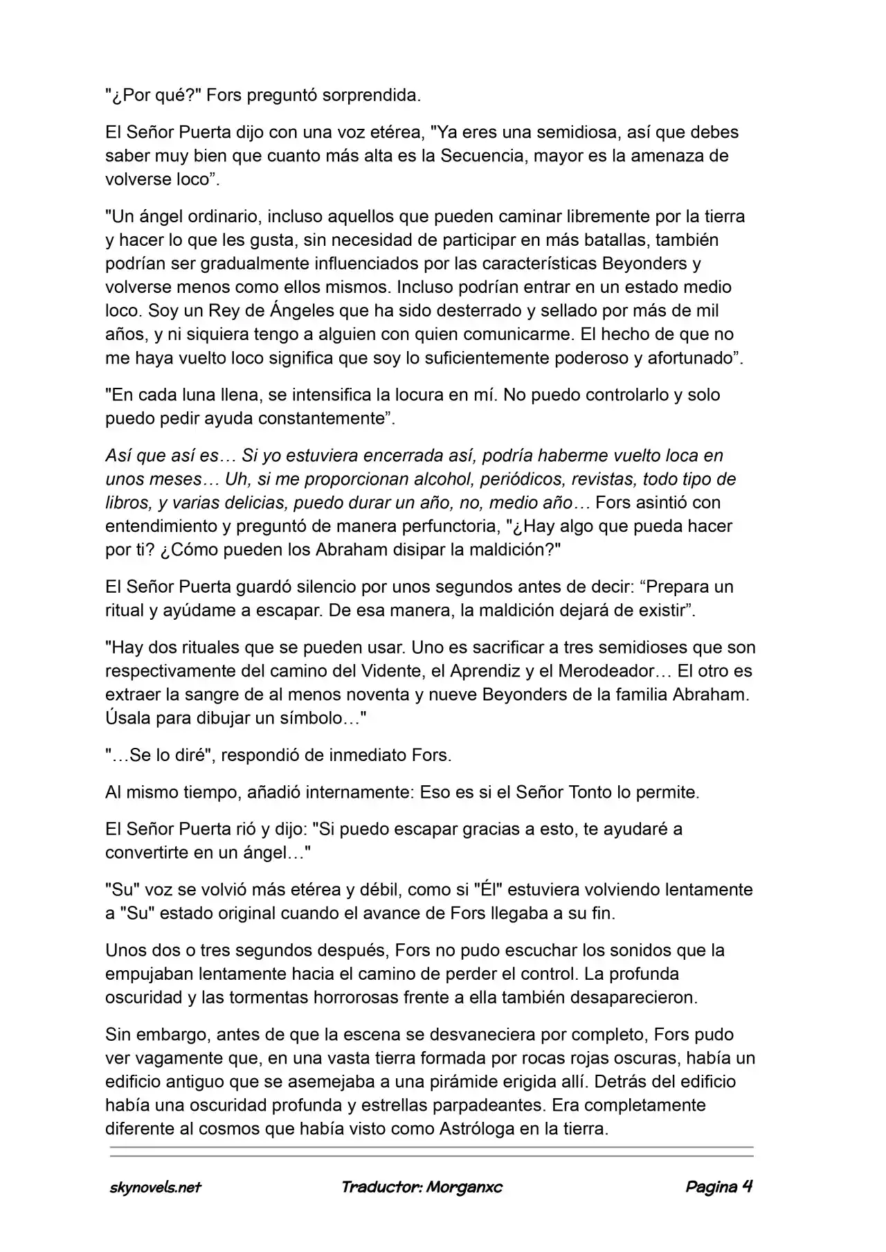 Lord Of The Mysteries (Novela) - Capítulo 1294 - Página 4 - LectorTMOo