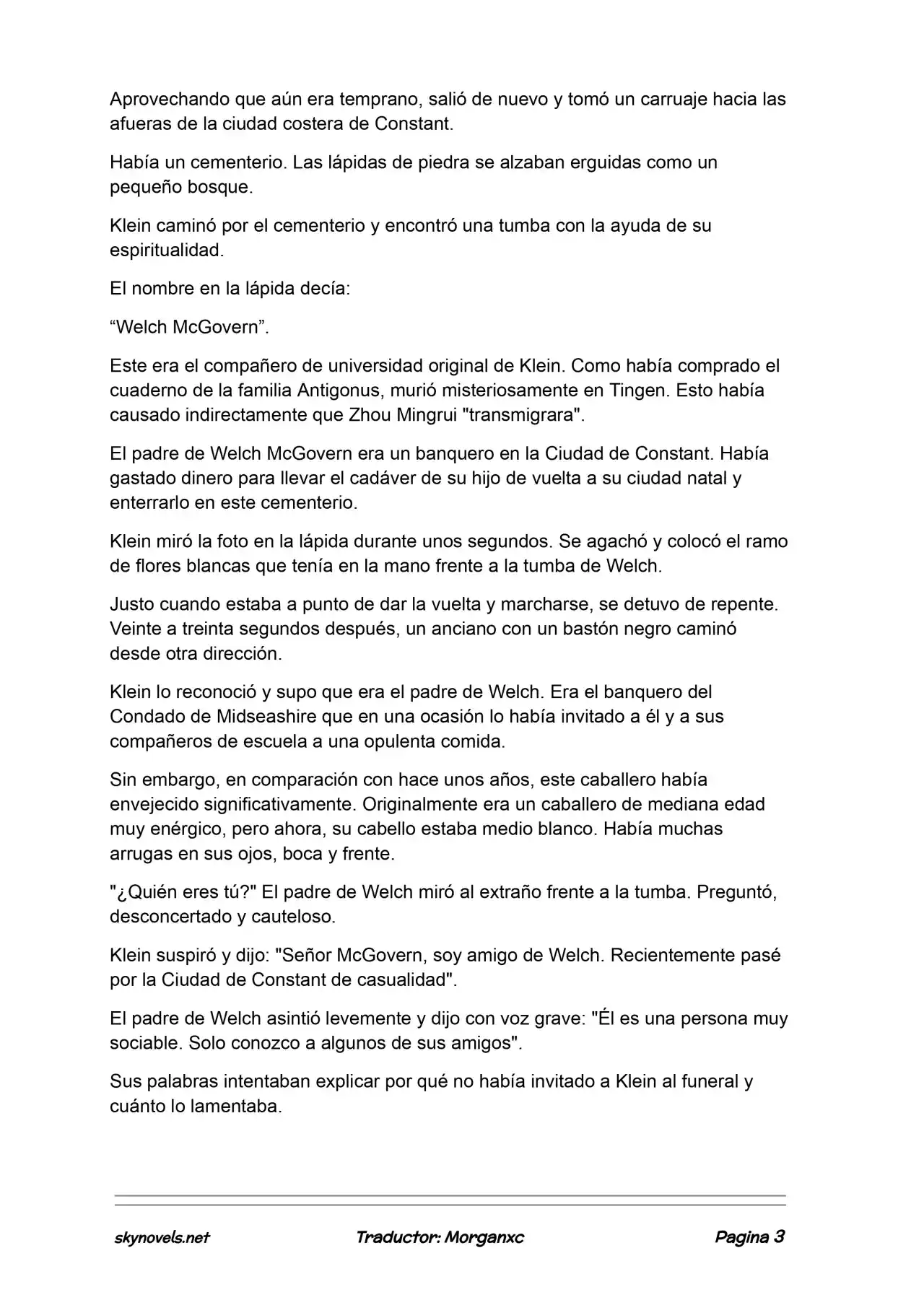 Lord Of The Mysteries (Novela) - Capítulo 1297 - Página 3 - LectorTMOo