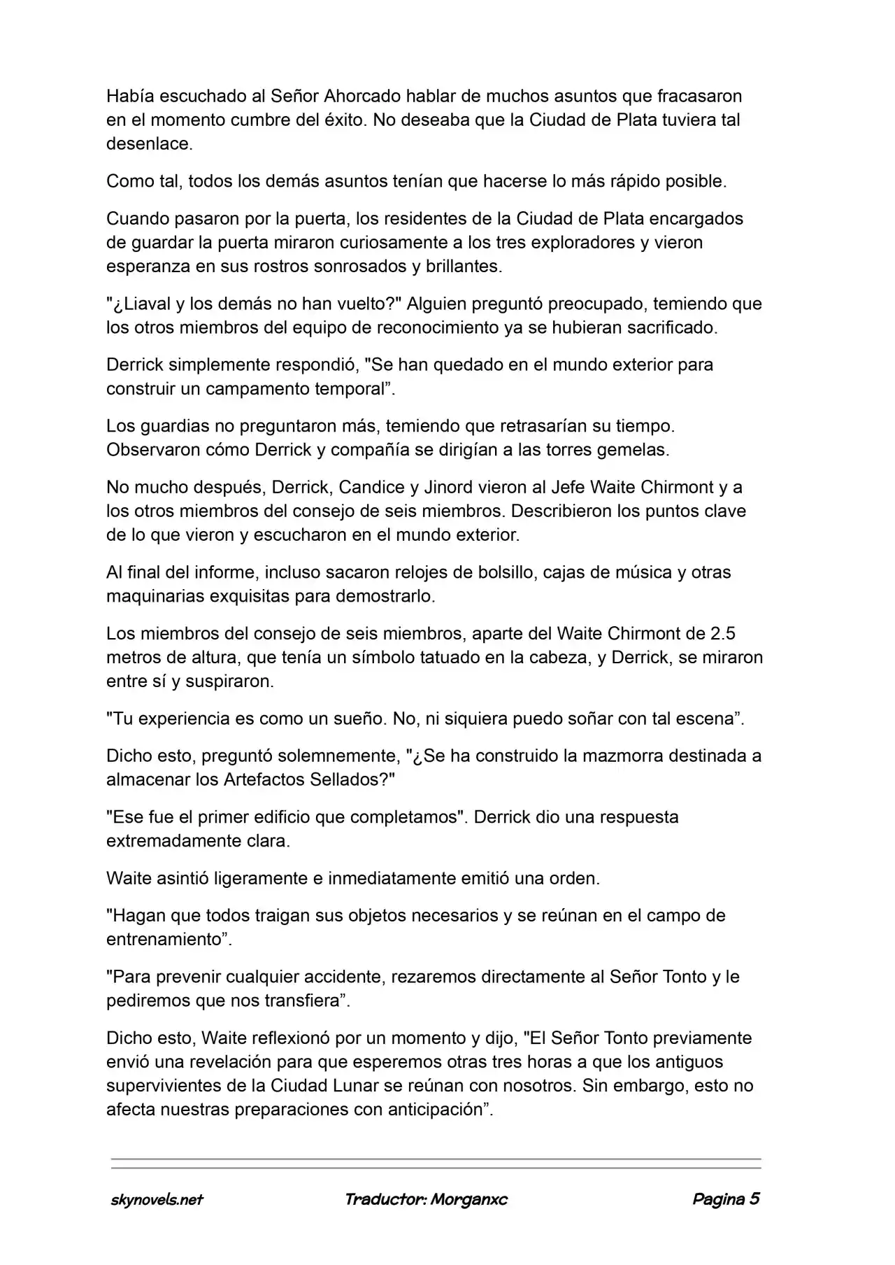 Lord Of The Mysteries (Novela) - Capítulo 1298 - Página 5 - LectorTMOo