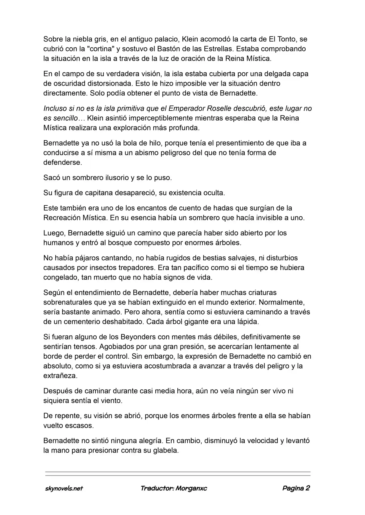 Lord Of The Mysteries (Novela) - Capítulo 1300 - Página 2 - LectorTMOo