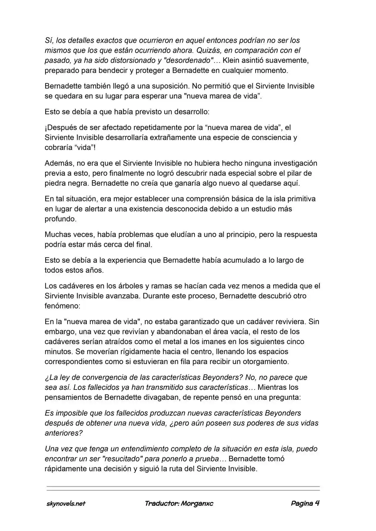 Lord Of The Mysteries (Novela) - Capítulo 1301 - Página 4 - LectorTMOo
