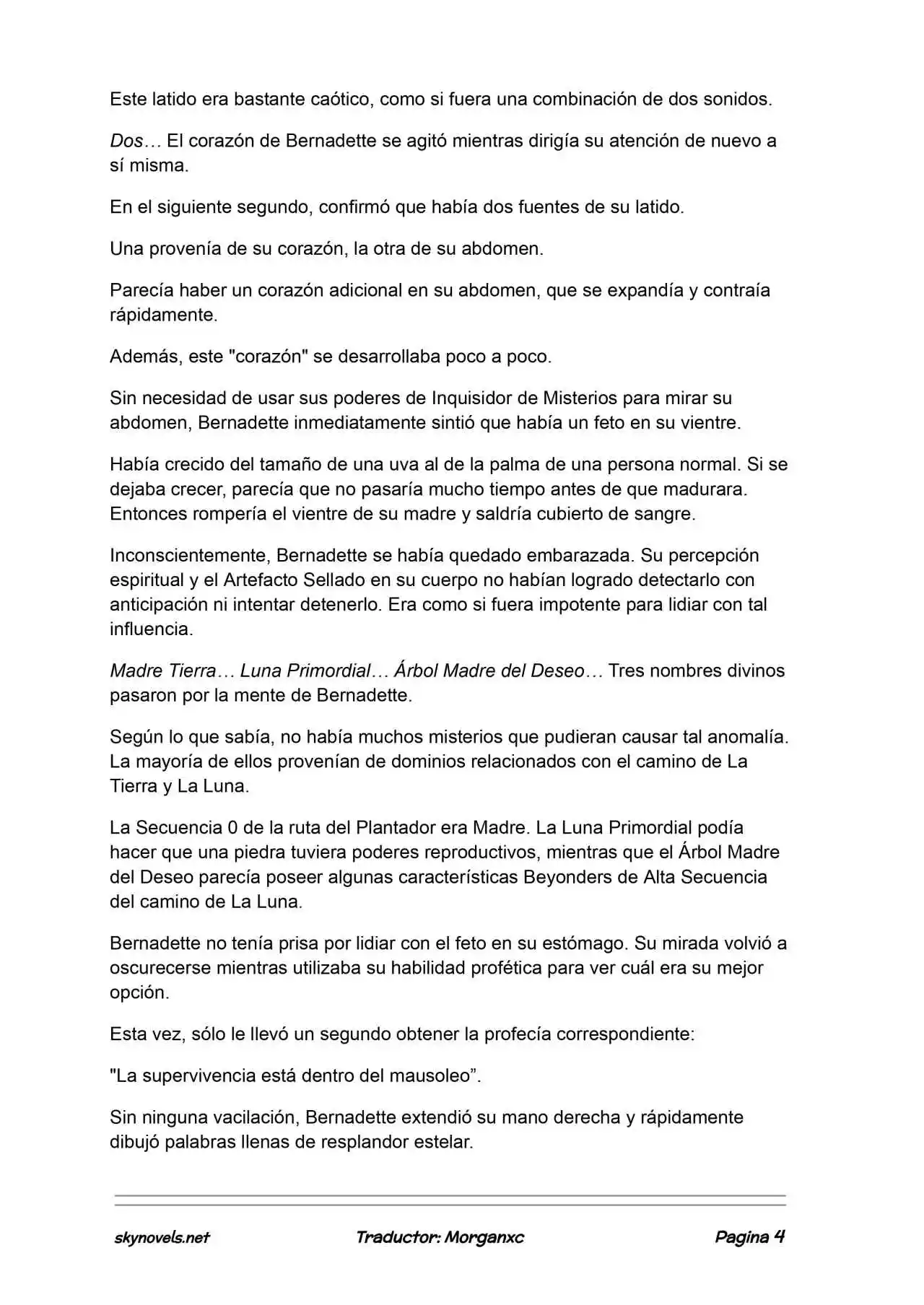 Lord Of The Mysteries (Novela) - Capítulo 1303 - Página 4 - LectorTMOo