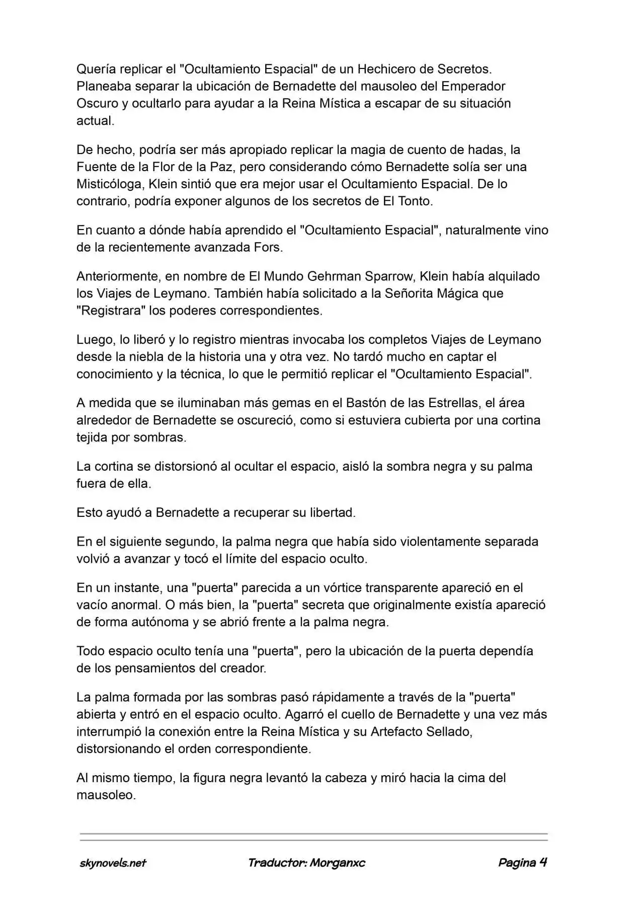 Lord Of The Mysteries (Novela) - Capítulo 1305 - Página 4 - LectorTMOo