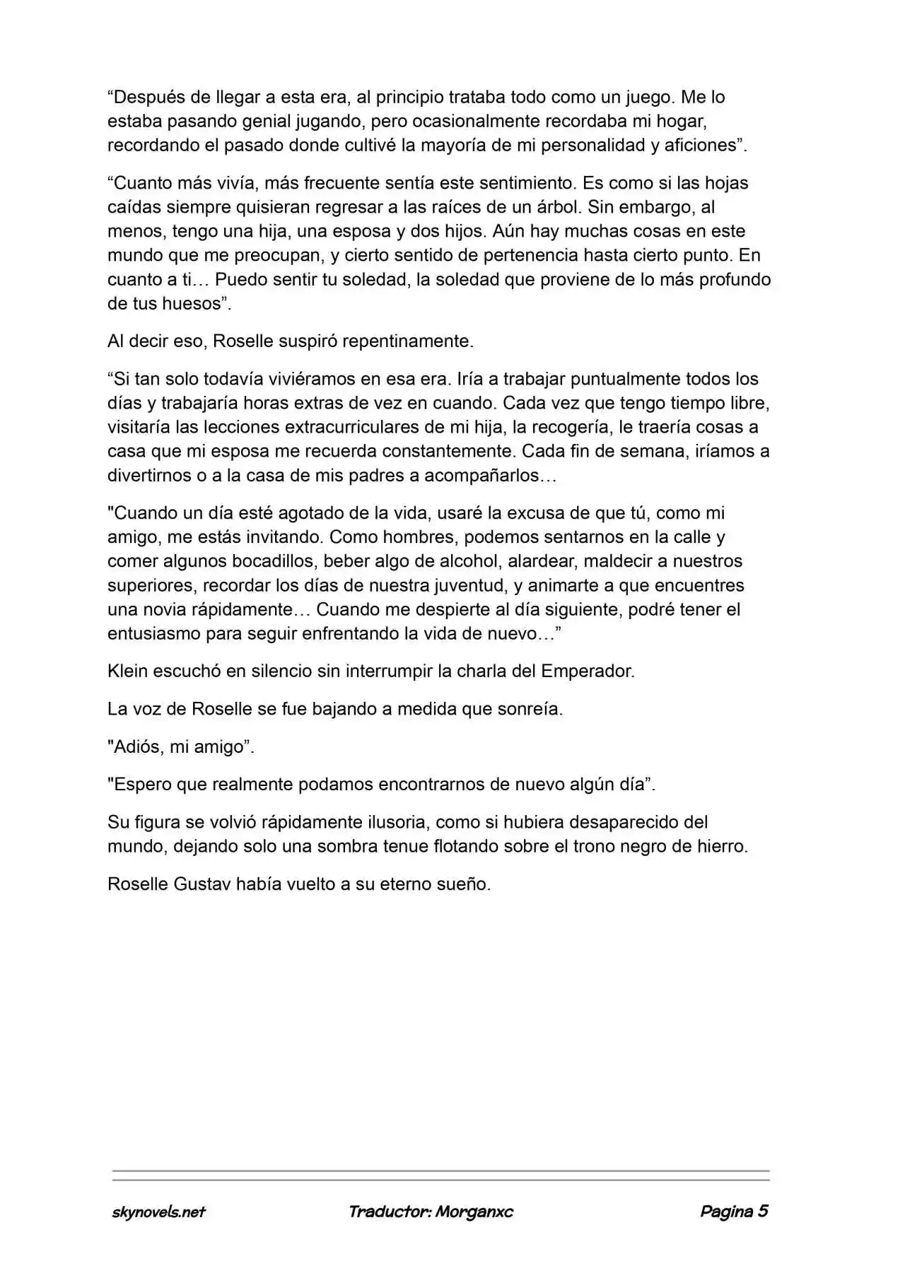 Lord Of The Mysteries (Novela) - Capítulo 1308 - Página 5 - LectorTMOo