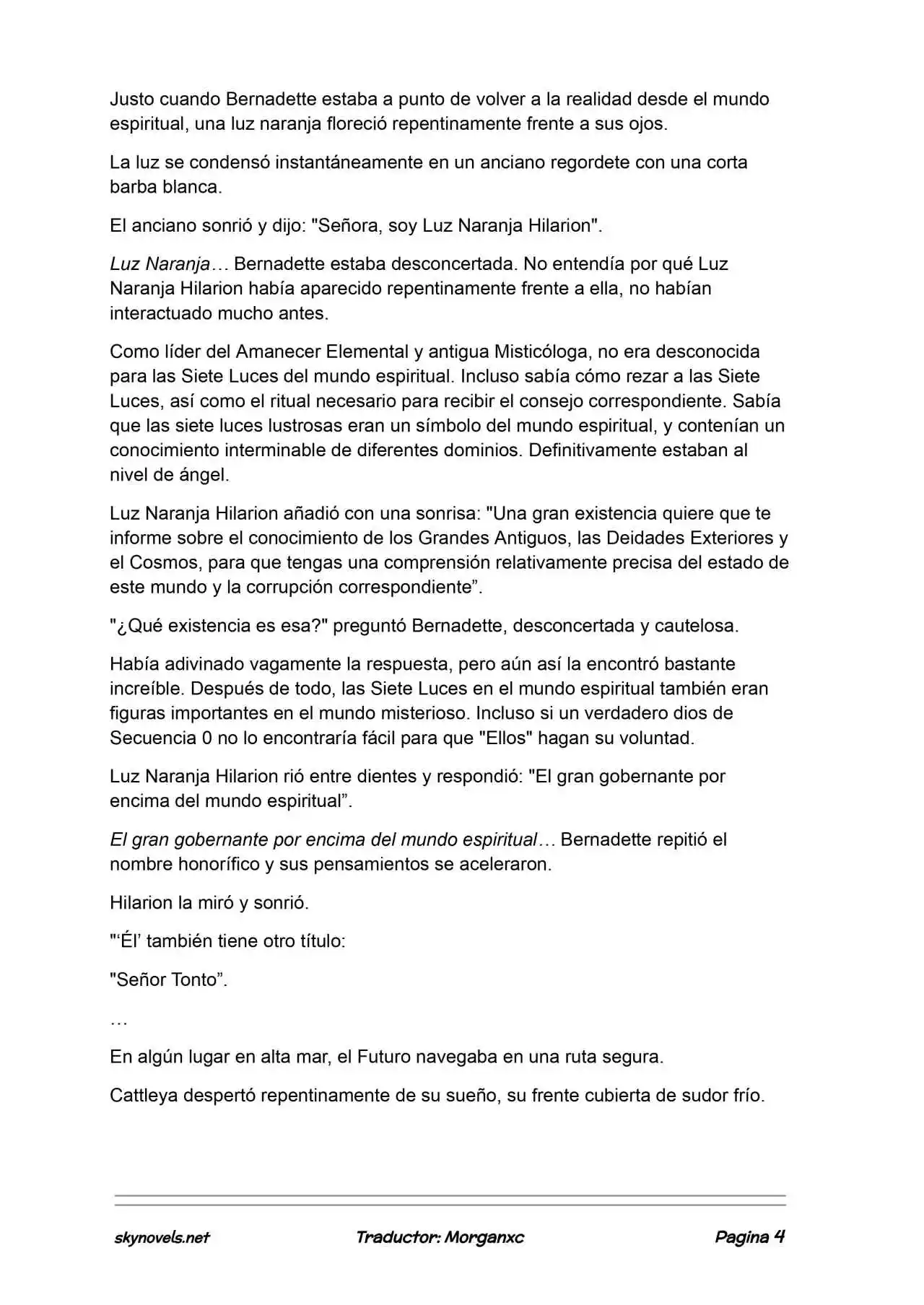 Lord Of The Mysteries (Novela) - Capítulo 1309 - Página 4 - LectorTMOo