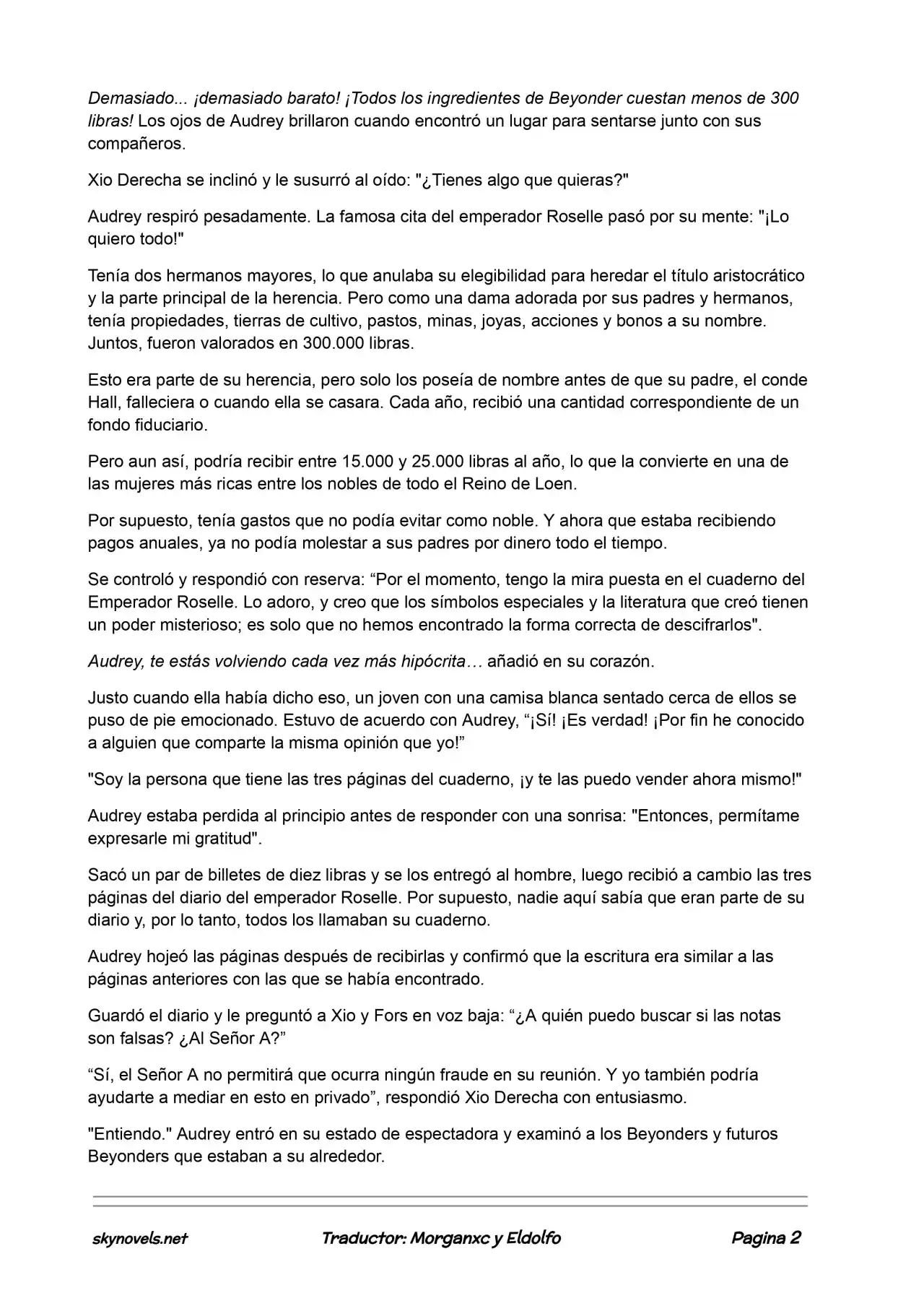 Lord Of The Mysteries (Novela) - Capítulo 131 - Página 2 - LectorTMOo
