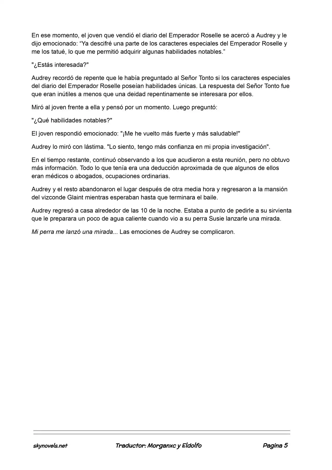 Lord Of The Mysteries (Novela) - Capítulo 131 - Página 5 - LectorTMOo