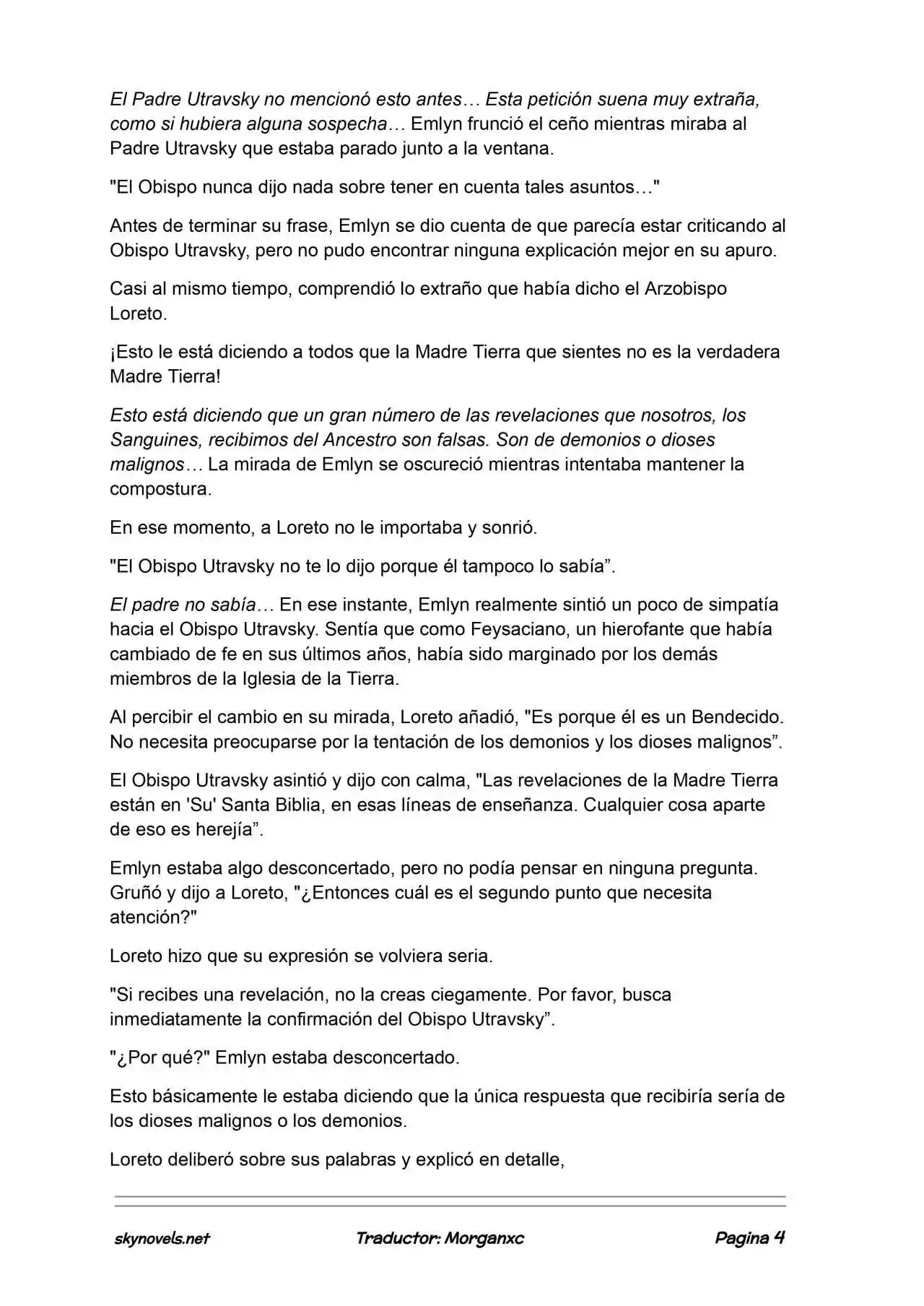 Lord Of The Mysteries (Novela) - Capítulo 1310 - Página 4 - LectorTMOo