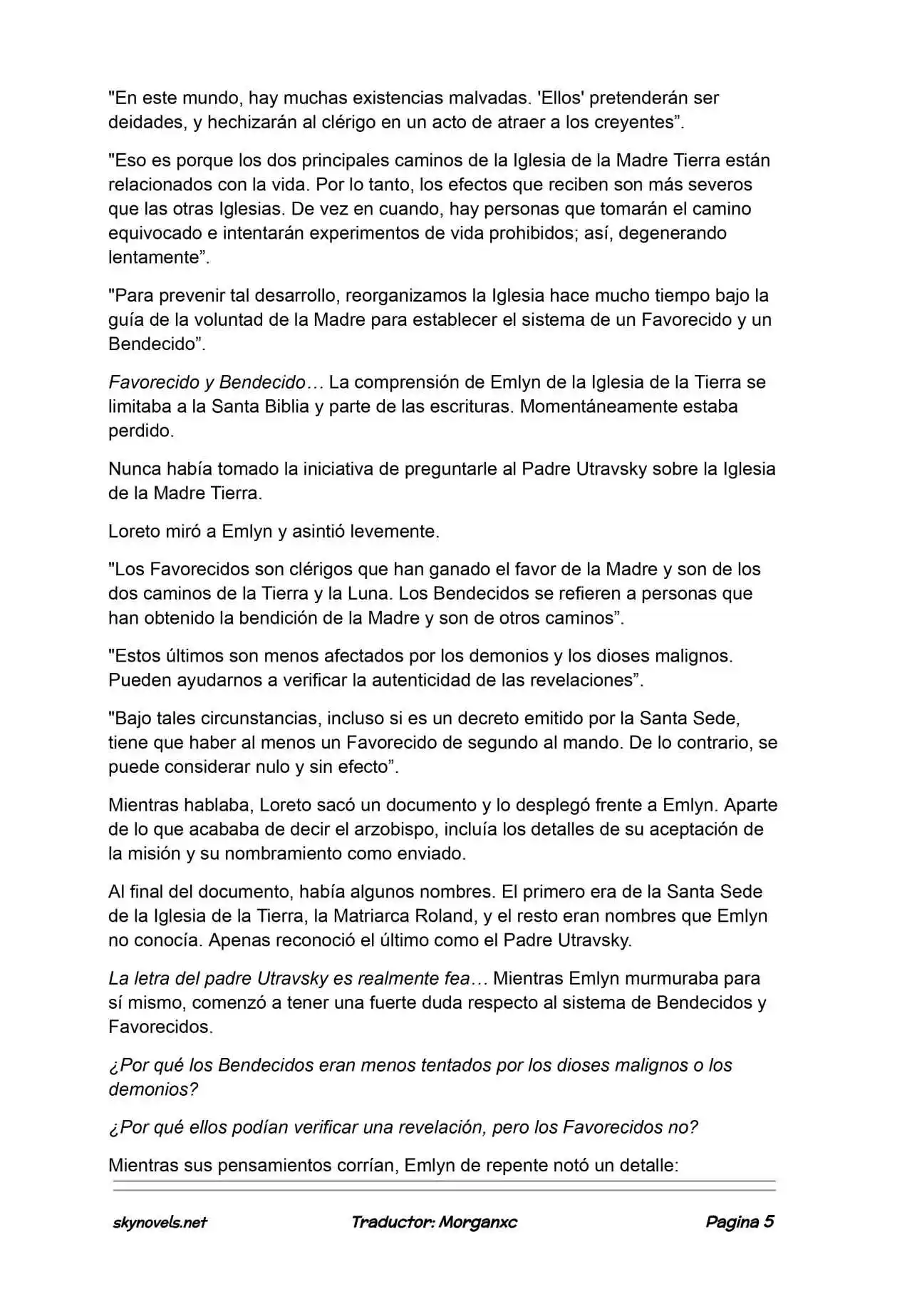 Lord Of The Mysteries (Novela) - Capítulo 1310 - Página 5 - LectorTMOo