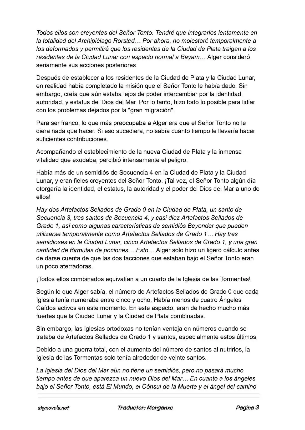 Lord Of The Mysteries (Novela) - Capítulo 1311 - Página 3 - LectorTMOo