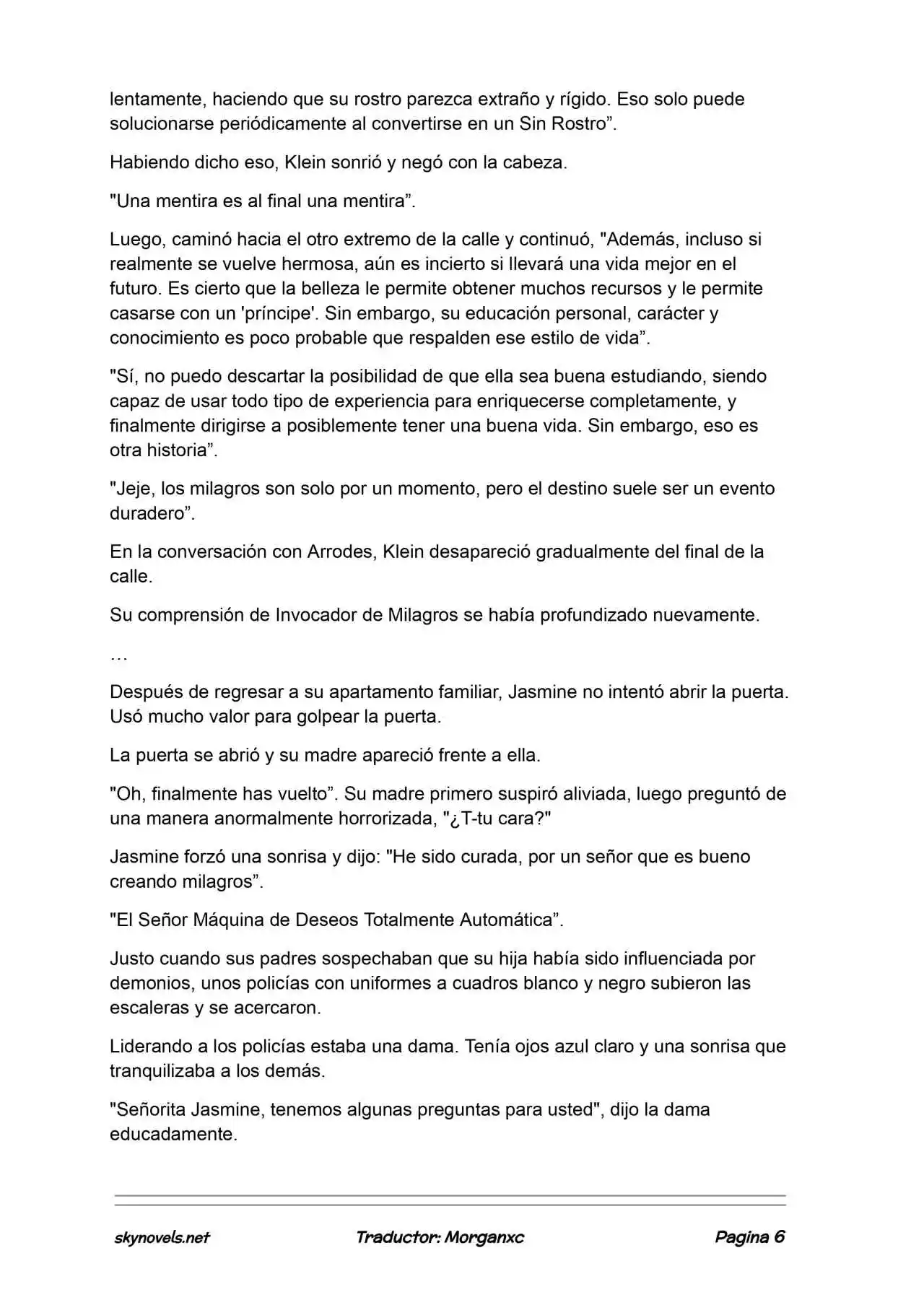 Lord Of The Mysteries (Novela) - Capítulo 1314 - Página 6 - LectorTMOo