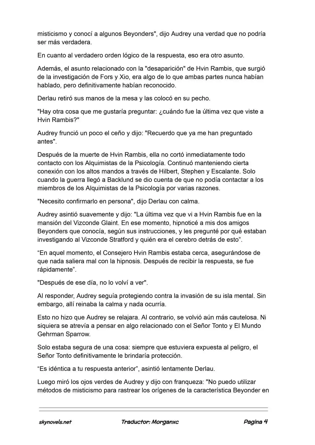 Lord Of The Mysteries (Novela) - Capítulo 1317 - Página 4 - LectorTMOo